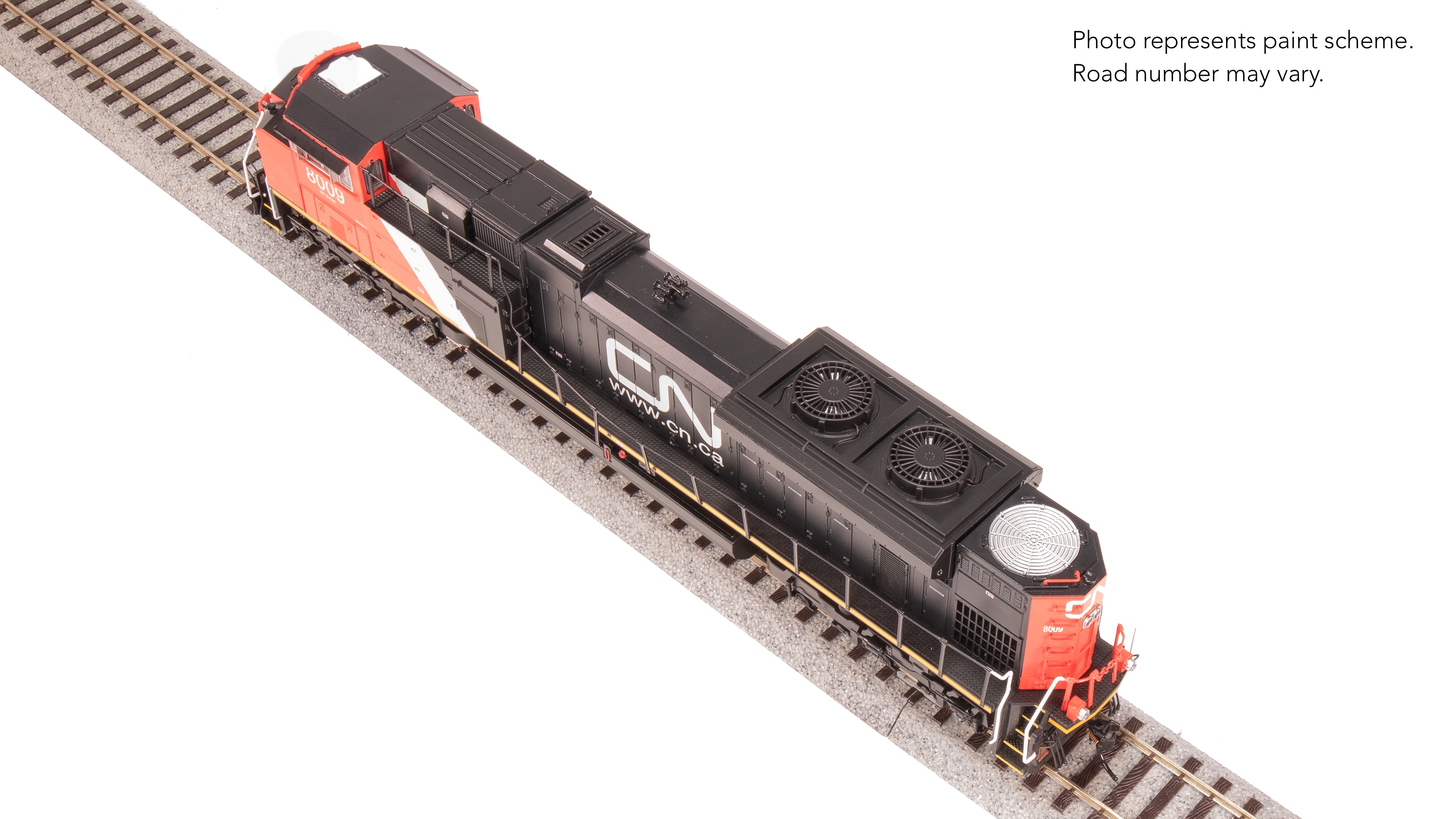 8675 EMD SD70M-2, CN 8016, Website Scheme, Paragon4 Sound/DC/DCC, w/ Smoke, HO