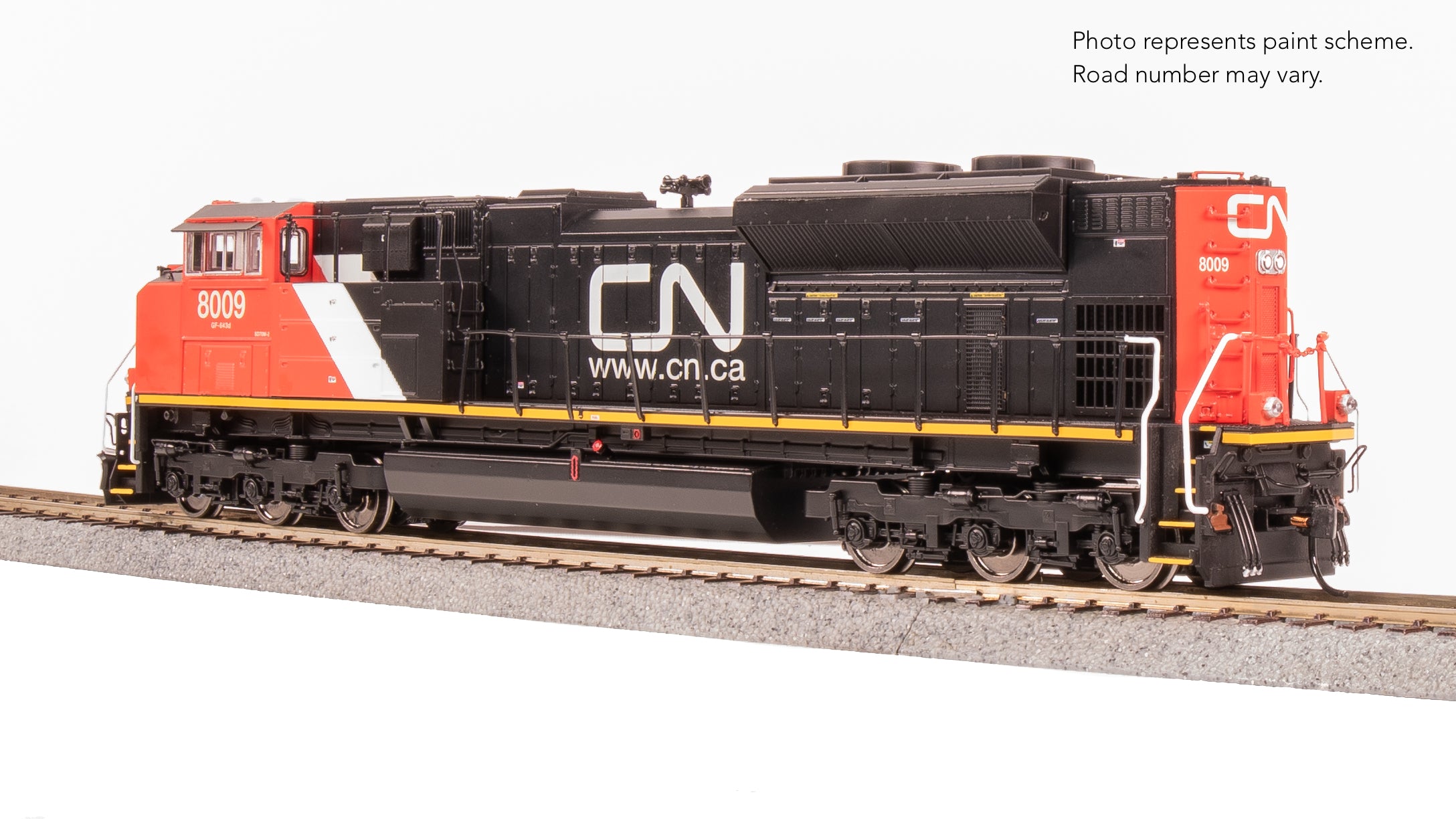 8675 EMD SD70M-2, CN 8016, Website Scheme, Paragon4 Sound/DC/DCC, w/ Smoke, HO