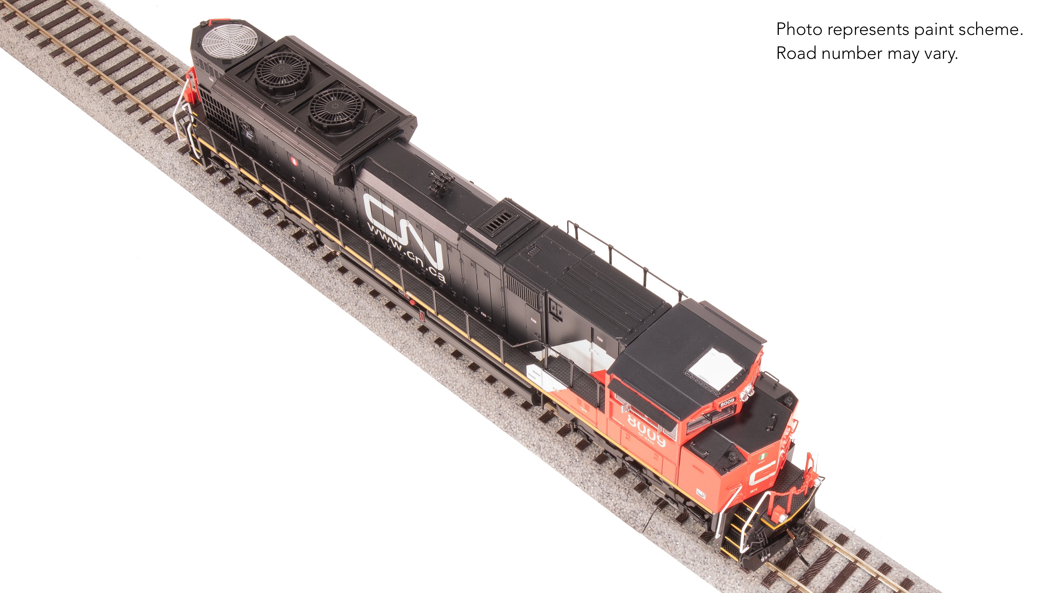 8675 EMD SD70M-2, CN 8016, Website Scheme, Paragon4 Sound/DC/DCC, w/ Smoke, HO