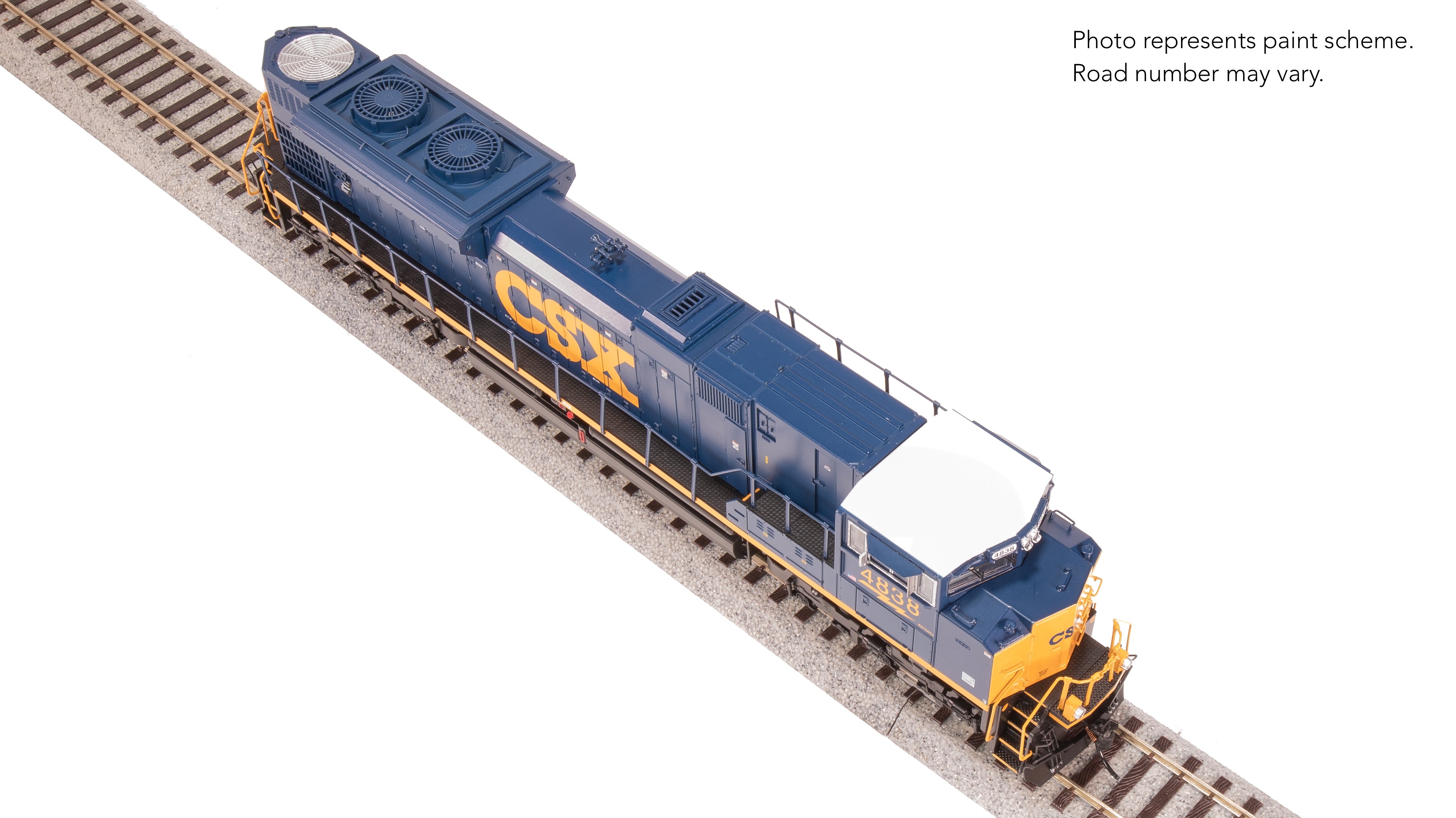 8676 EMD SD70ACe, CSX 4838, YN3 Paint, Paragon4 Sound/DC/DCC, w/ Smoke, HO