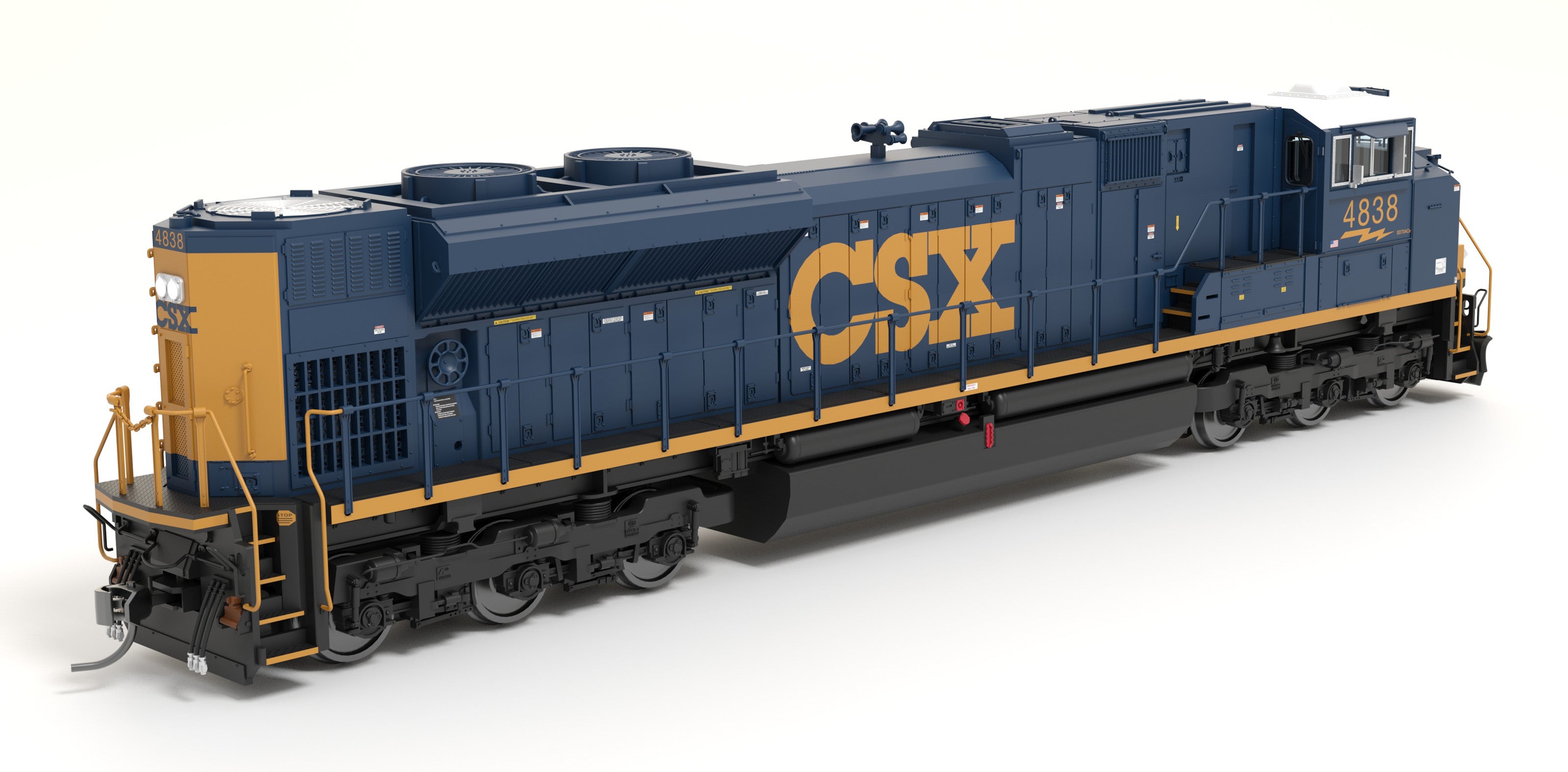 8676 EMD SD70ACe, CSX 4838, YN3 Paint, Paragon4 Sound/DC/DCC, w/ Smoke, HO