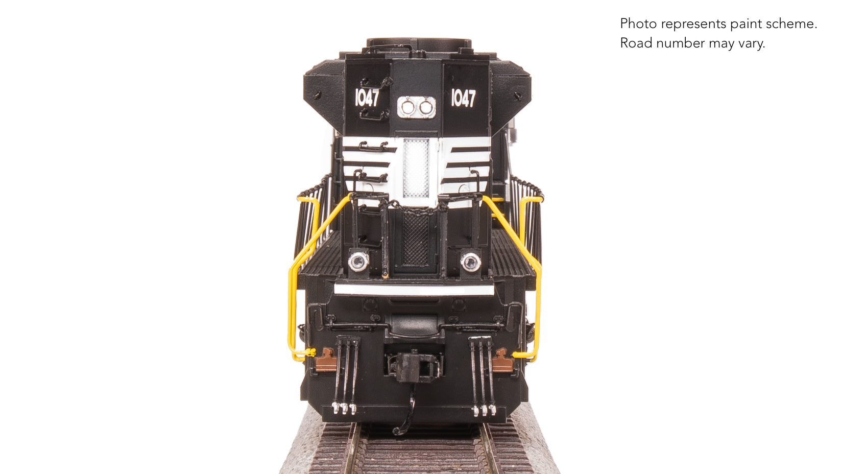 8679 EMD SD70ACe, NS 1047, Black/White, Paragon4 Sound/DC/DCC, w/ Smoke, HO