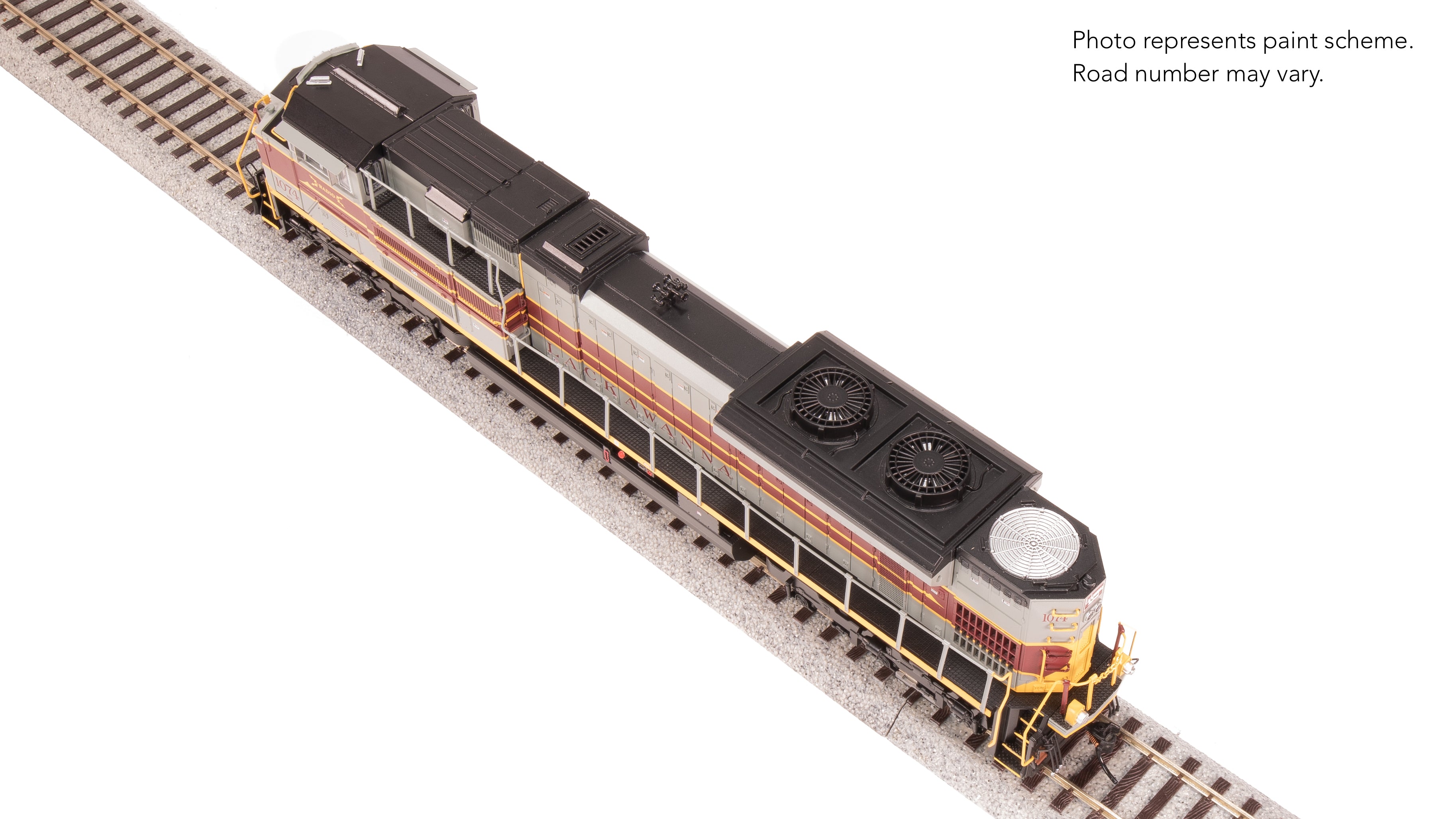 8681 EMD SD70ACe, NS 1074, DL&W Heritage Paint, Paragon4 Sound/DC/DCC, w/ Smoke, HO