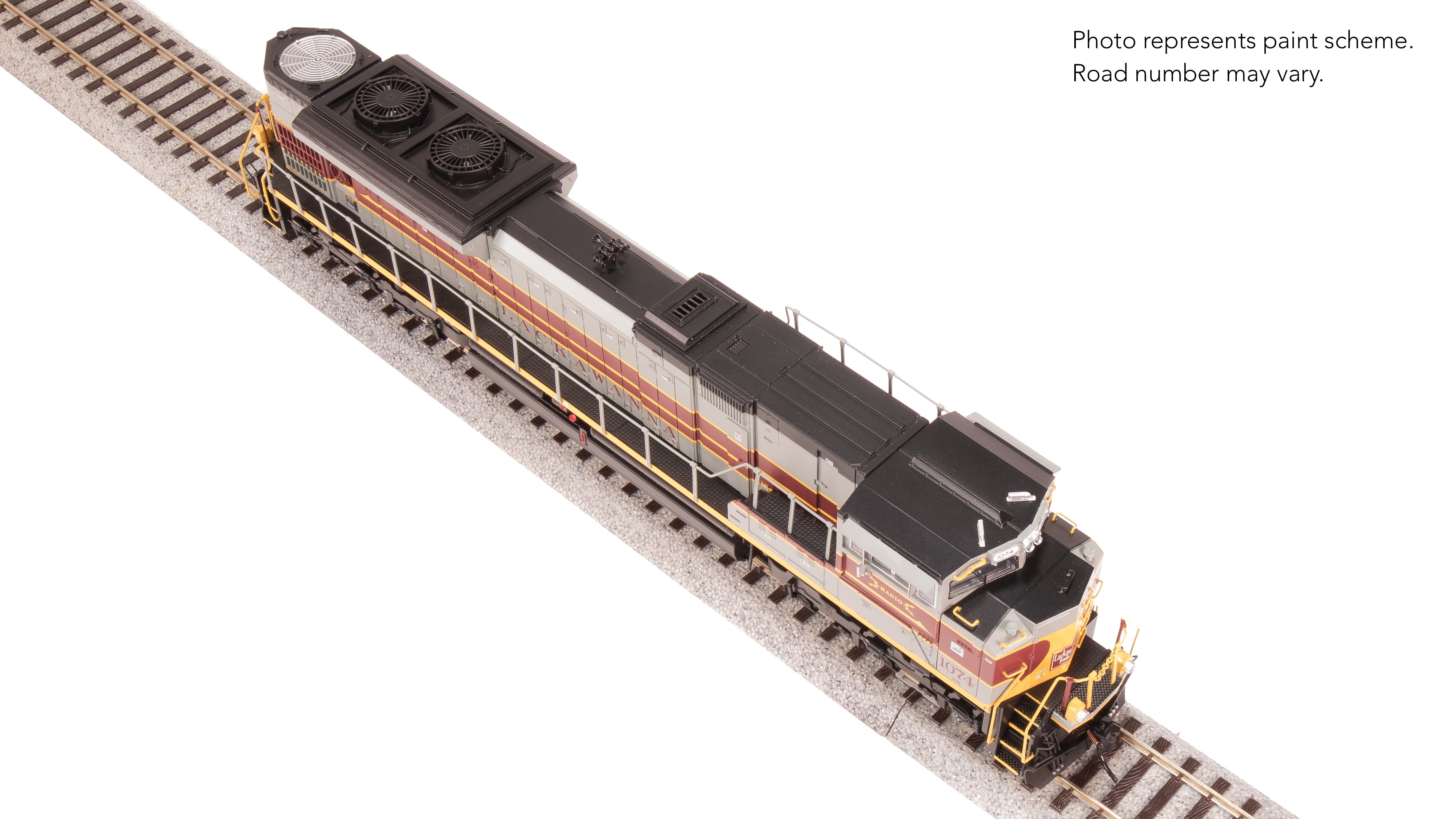 8681 EMD SD70ACe, NS 1074, DL&W Heritage Paint, Paragon4 Sound/DC/DCC, w/ Smoke, HO