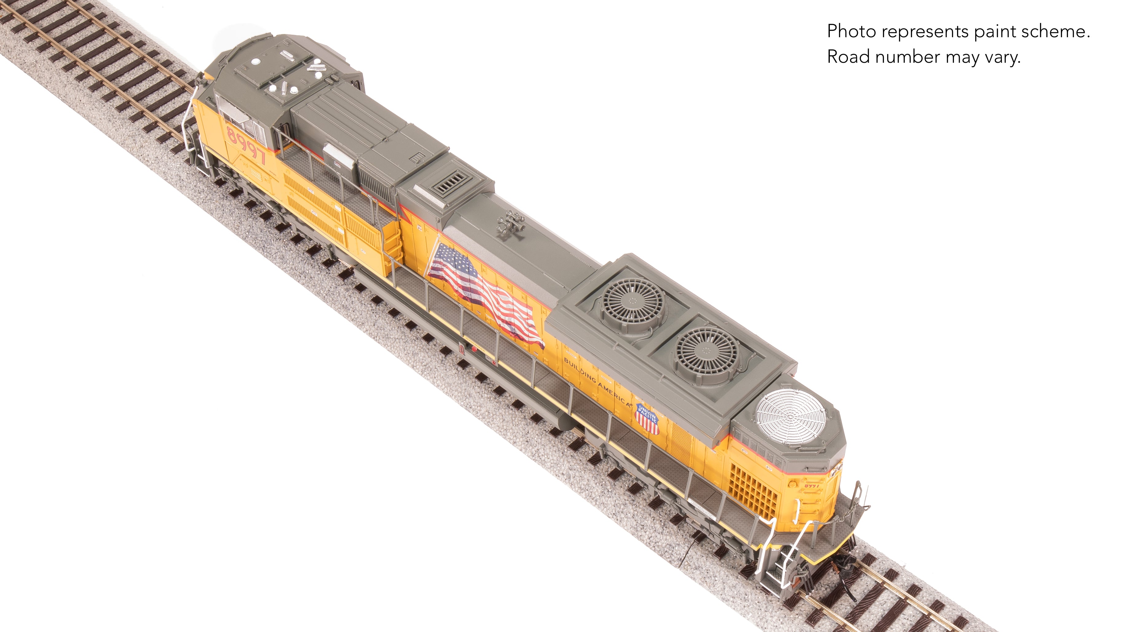 8684 EMD SD70ACe, UP 8997, Building America Scheme, Paragon4 Sound/DC/DCC, w/ Smoke, HO