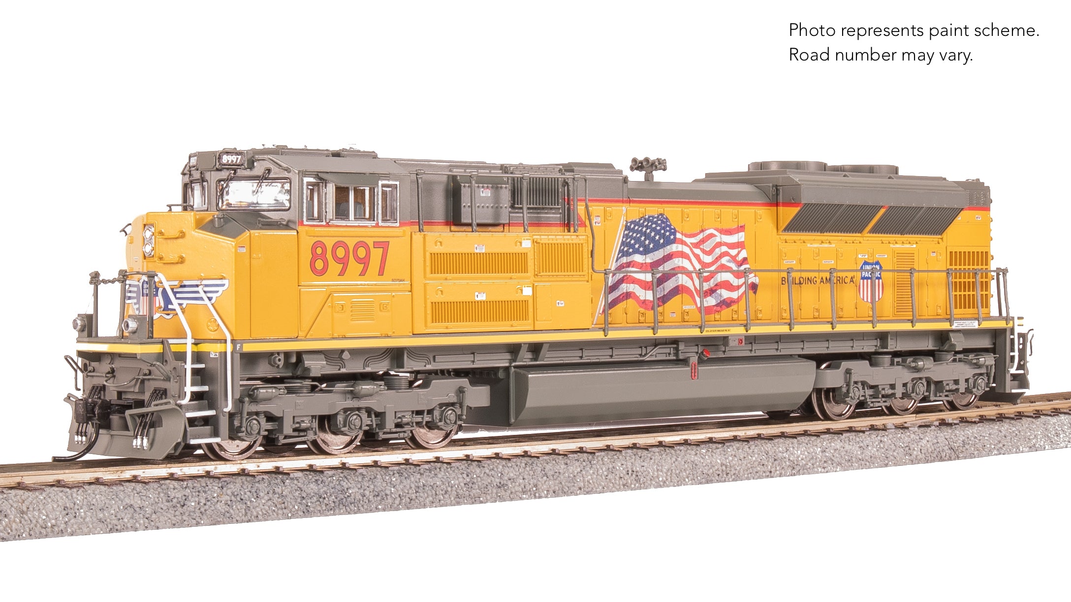 8684 EMD SD70ACe, UP 8997, Building America Scheme, Paragon4 Sound/DC/DCC, w/ Smoke, HO