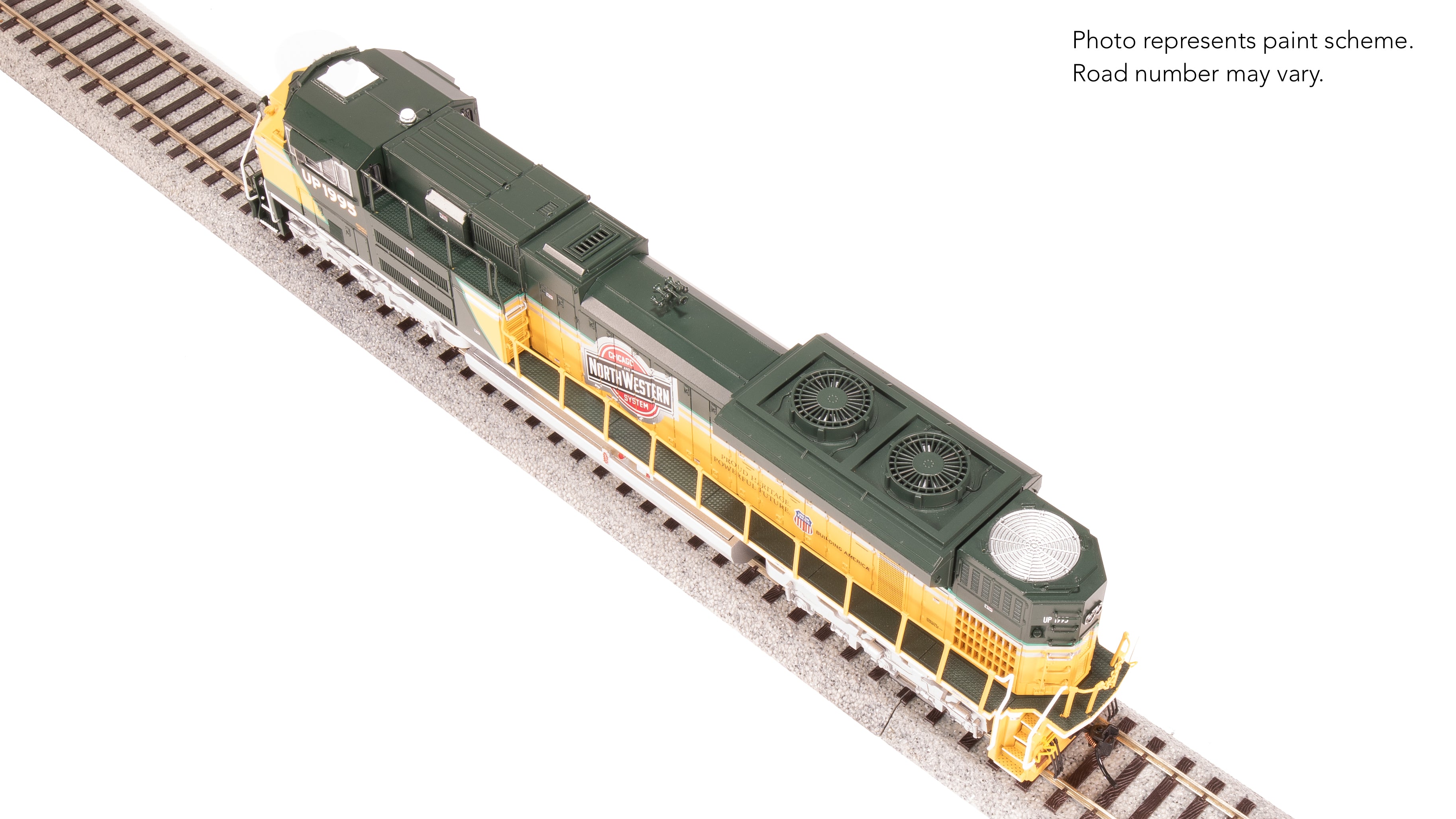 8687 EMD SD70ACe, UP 1995, CNW Heritage Paint, Paragon4 Sound/DC/DCC, w/ Smoke, HO