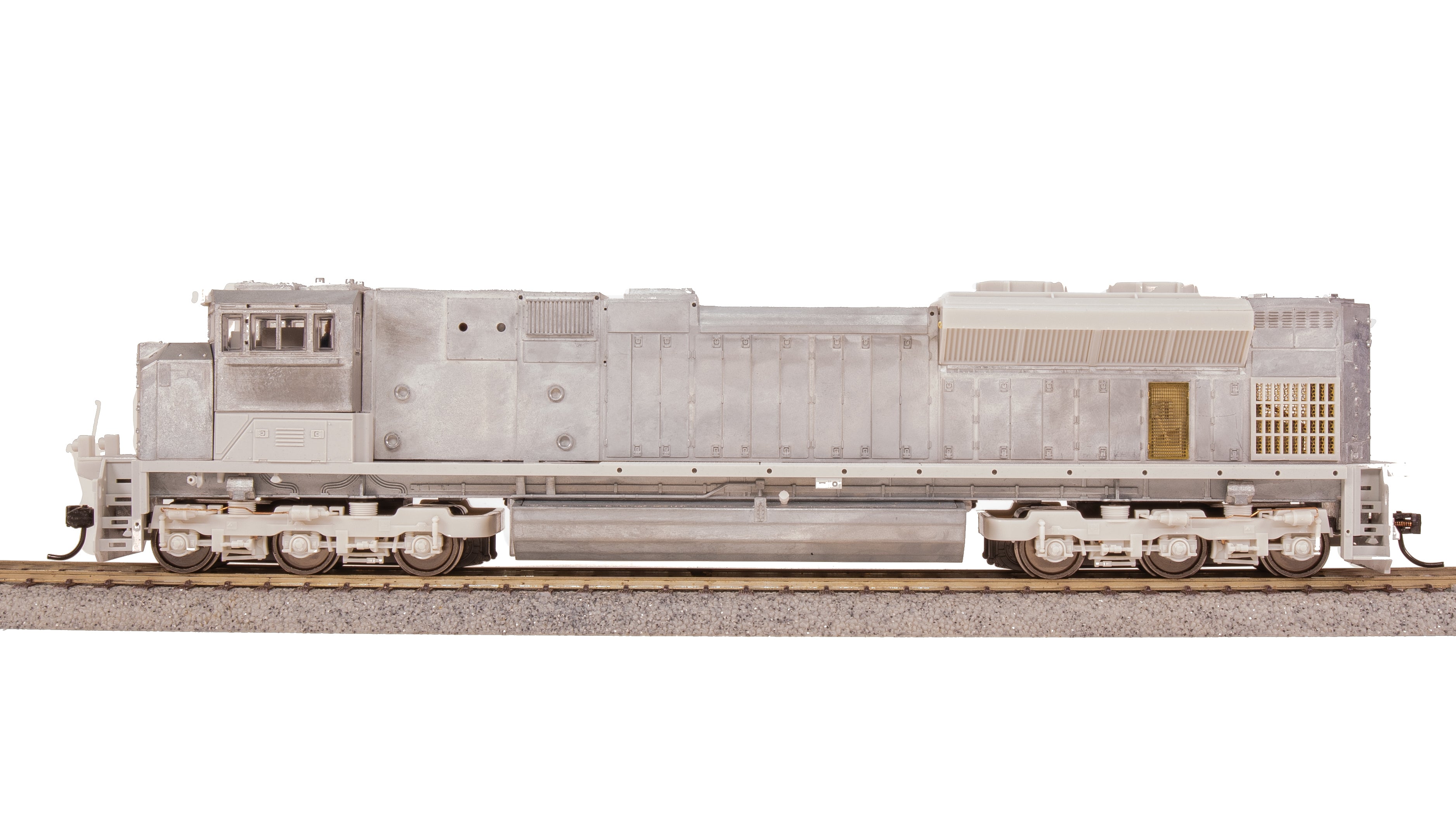 8691 EMD SD70ACe, Unpainted, Low Headlight, Paragon4 Sound/DC/DCC, w/ Smoke, HO