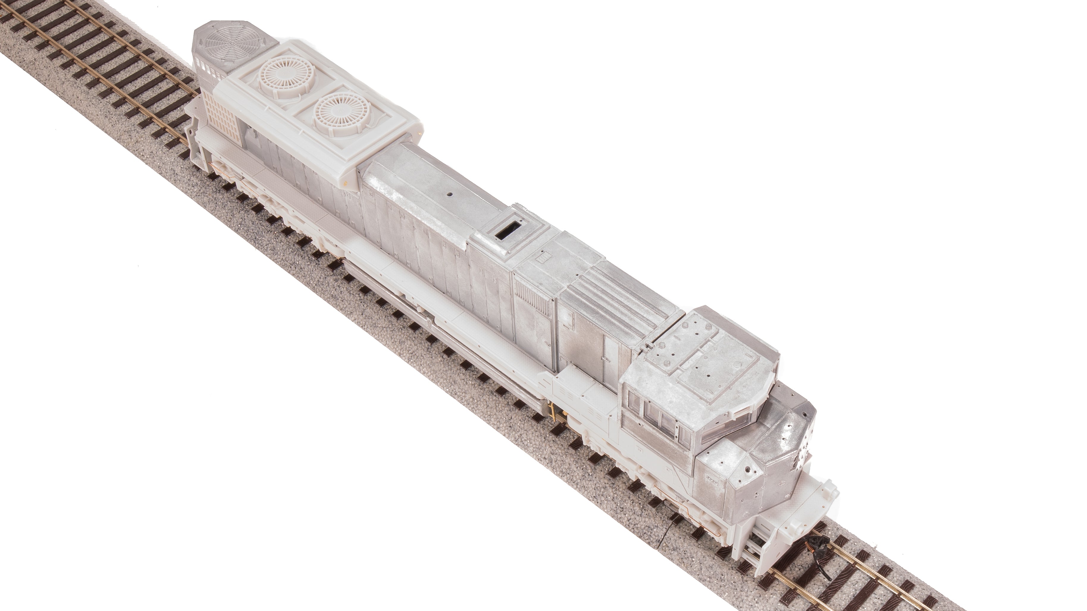 8691 EMD SD70ACe, Unpainted, Low Headlight, Paragon4 Sound/DC/DCC, w/ Smoke, HO