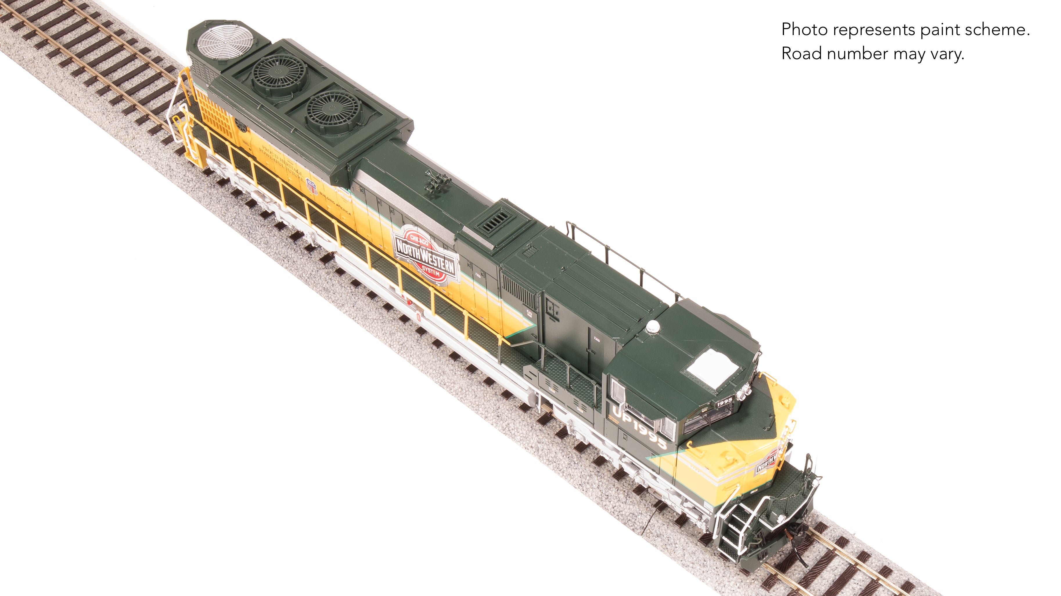 8717 EMD SD70ACe, UP 1995, CNW Heritage Paint, No-Sound / DCC-Ready, HO