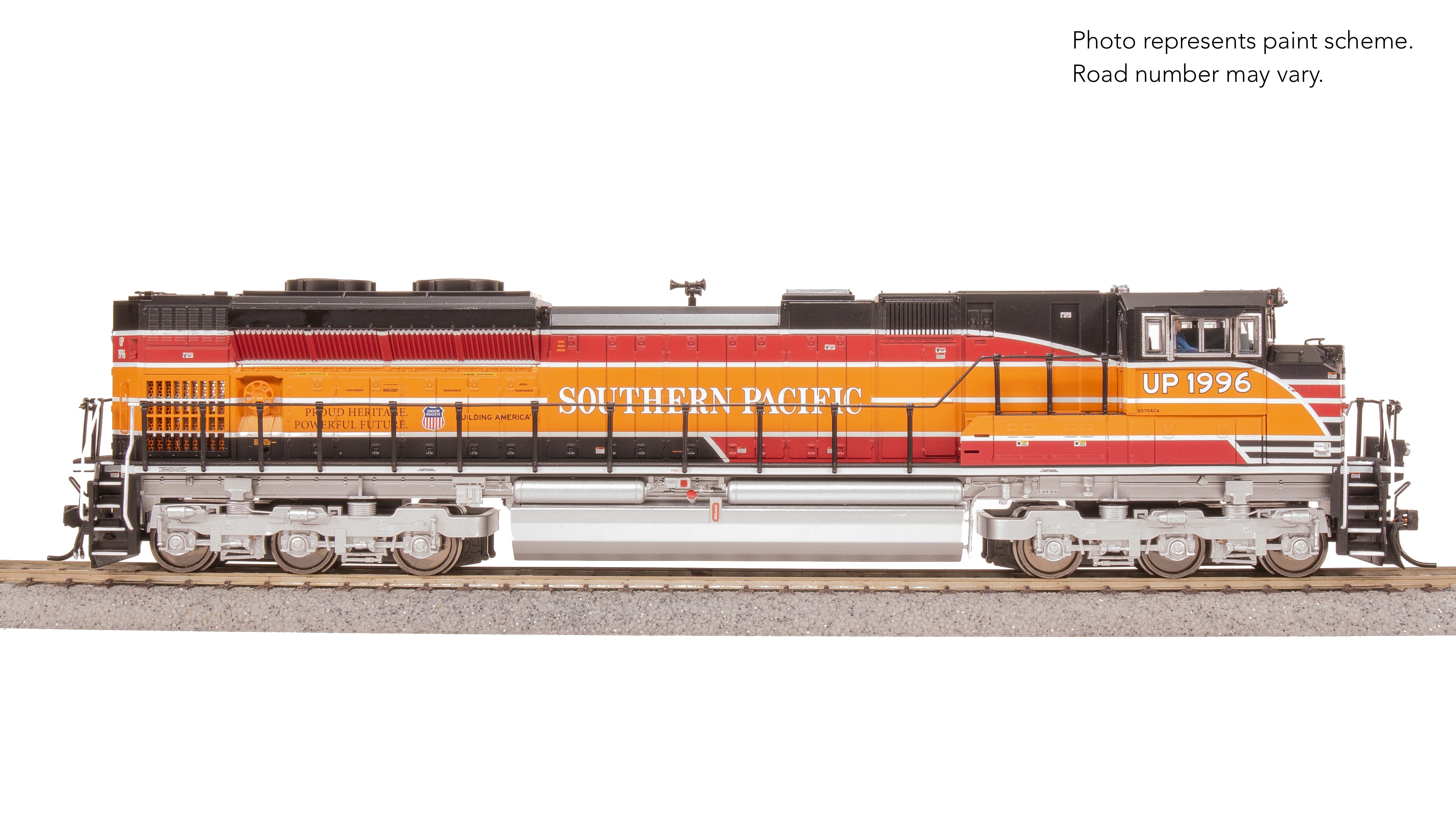 8719 EMD SD70ACe, UP 1996, SP Heritage Paint, No-Sound / DCC-Ready, HO