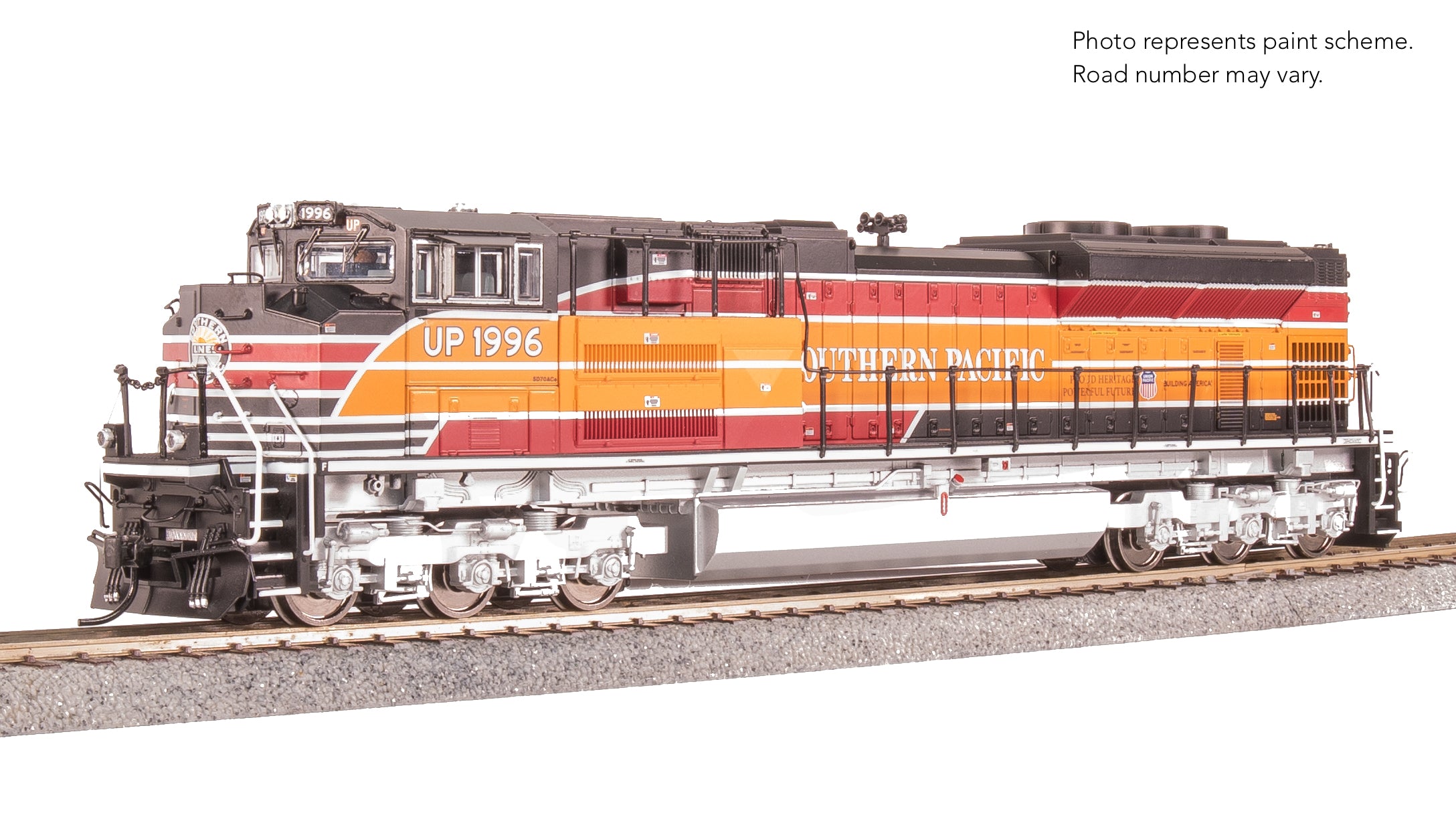 8719 EMD SD70ACe, UP 1996, SP Heritage Paint, No-Sound / DCC-Ready, HO