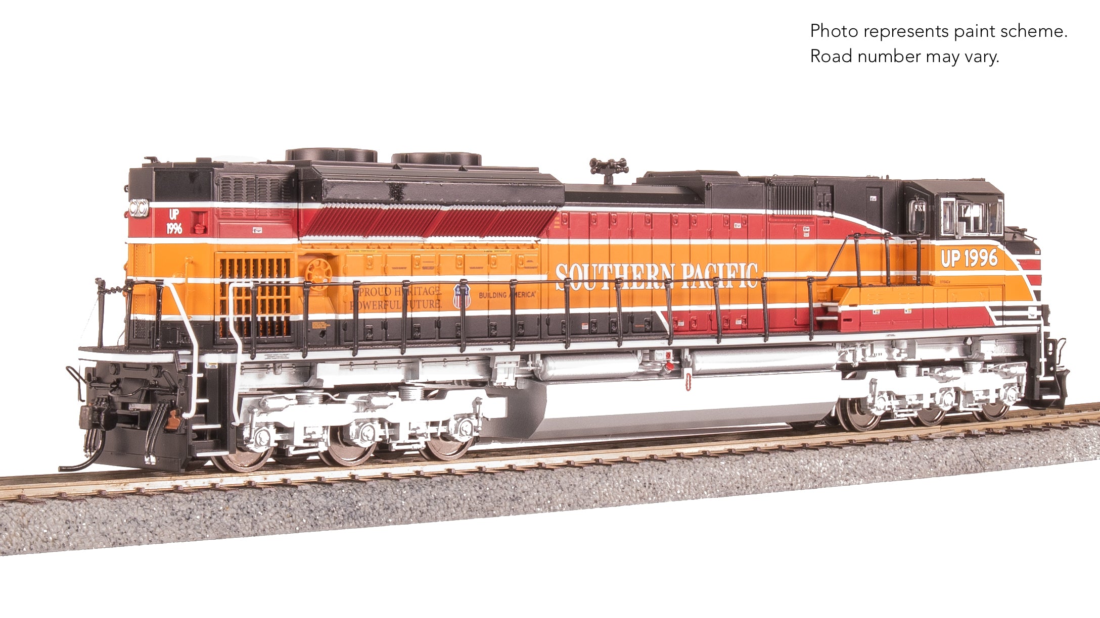 8719 EMD SD70ACe, UP 1996, SP Heritage Paint, No-Sound / DCC-Ready, HO