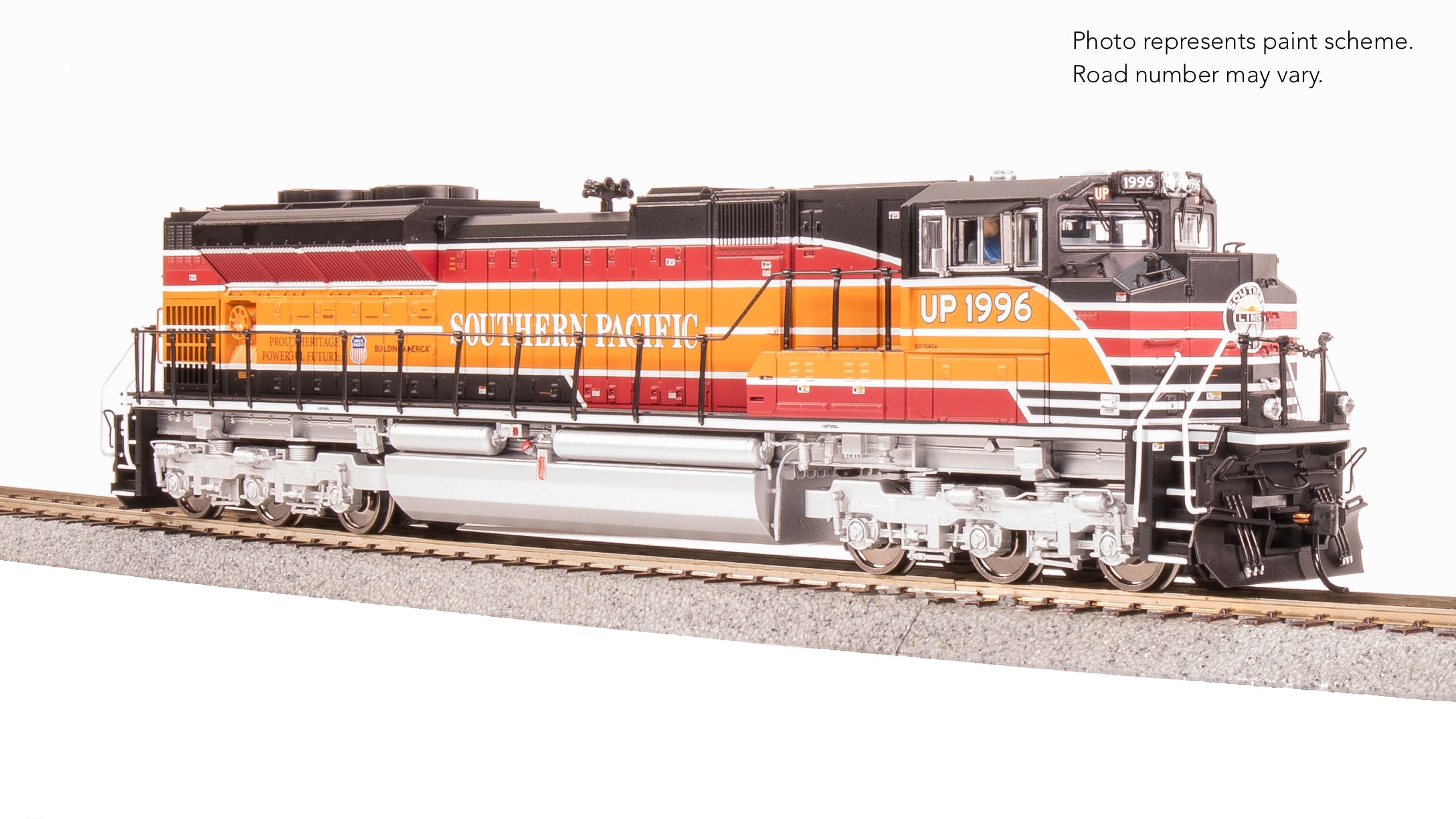 8719 EMD SD70ACe, UP 1996, SP Heritage Paint, No-Sound / DCC-Ready, HO