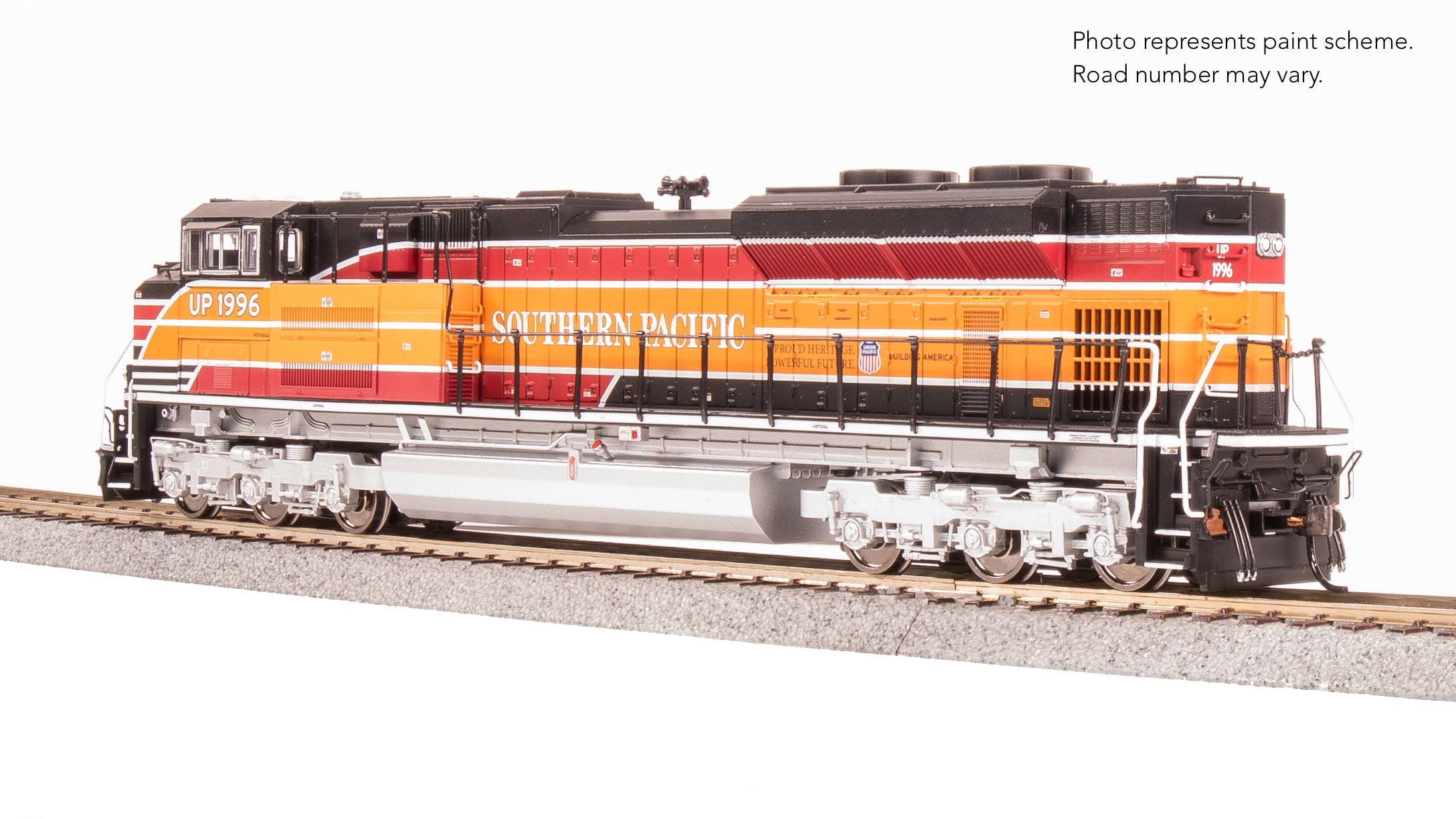 8719 EMD SD70ACe, UP 1996, SP Heritage Paint, No-Sound / DCC-Ready, HO