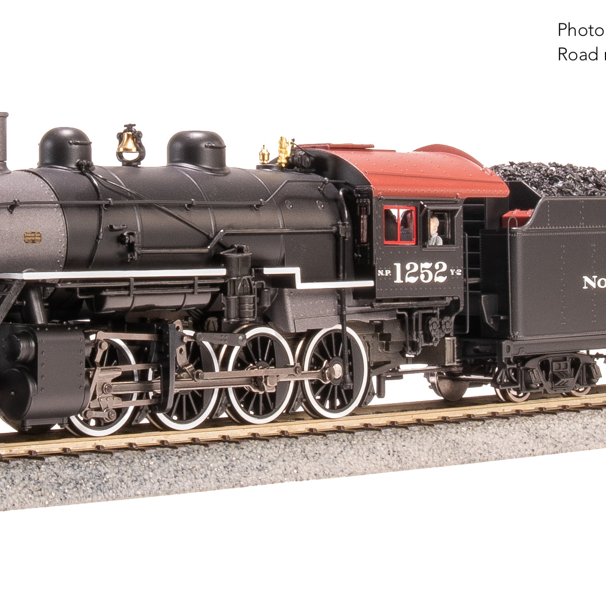 8739 2-8-0 Consolidation, NP 1252, Paragon4 Sound/DC/DCC, Smoke, HO