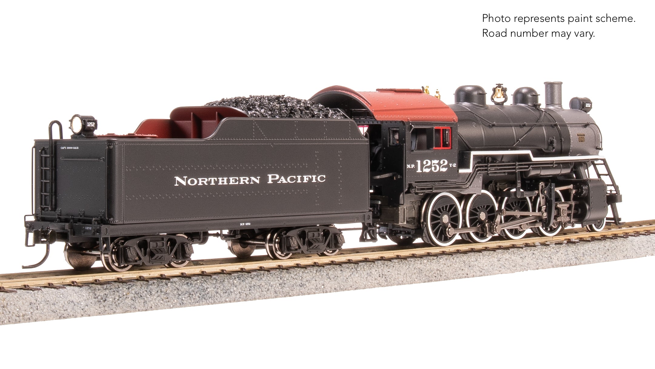 8739 2-8-0 Consolidation, NP 1252, Paragon4 Sound/DC/DCC, Smoke, HO