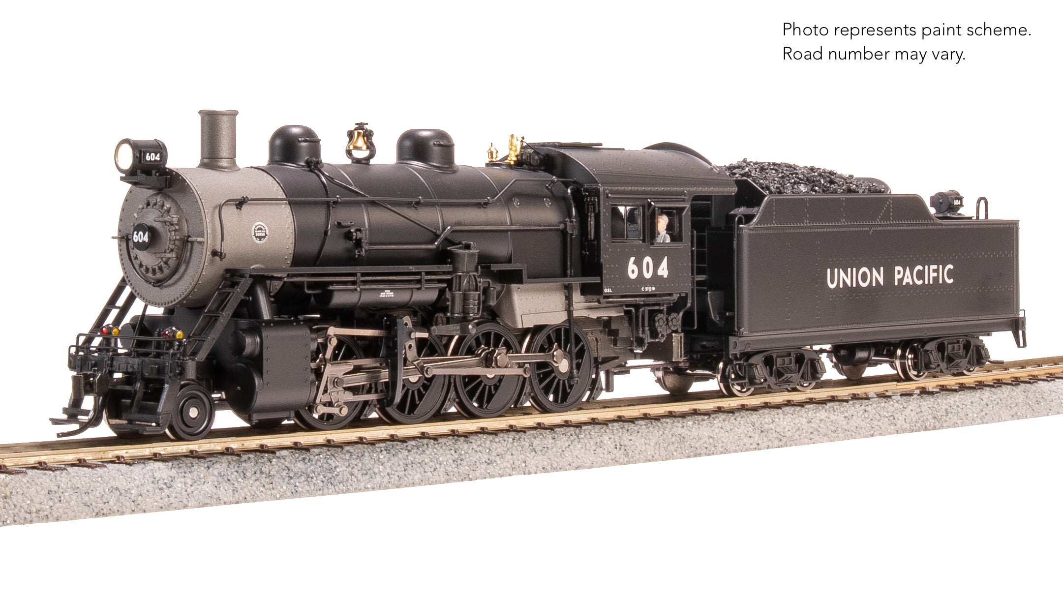 8755 2-8-0 Consolidation, UP 604, No-Sound / DCC-Ready, HO