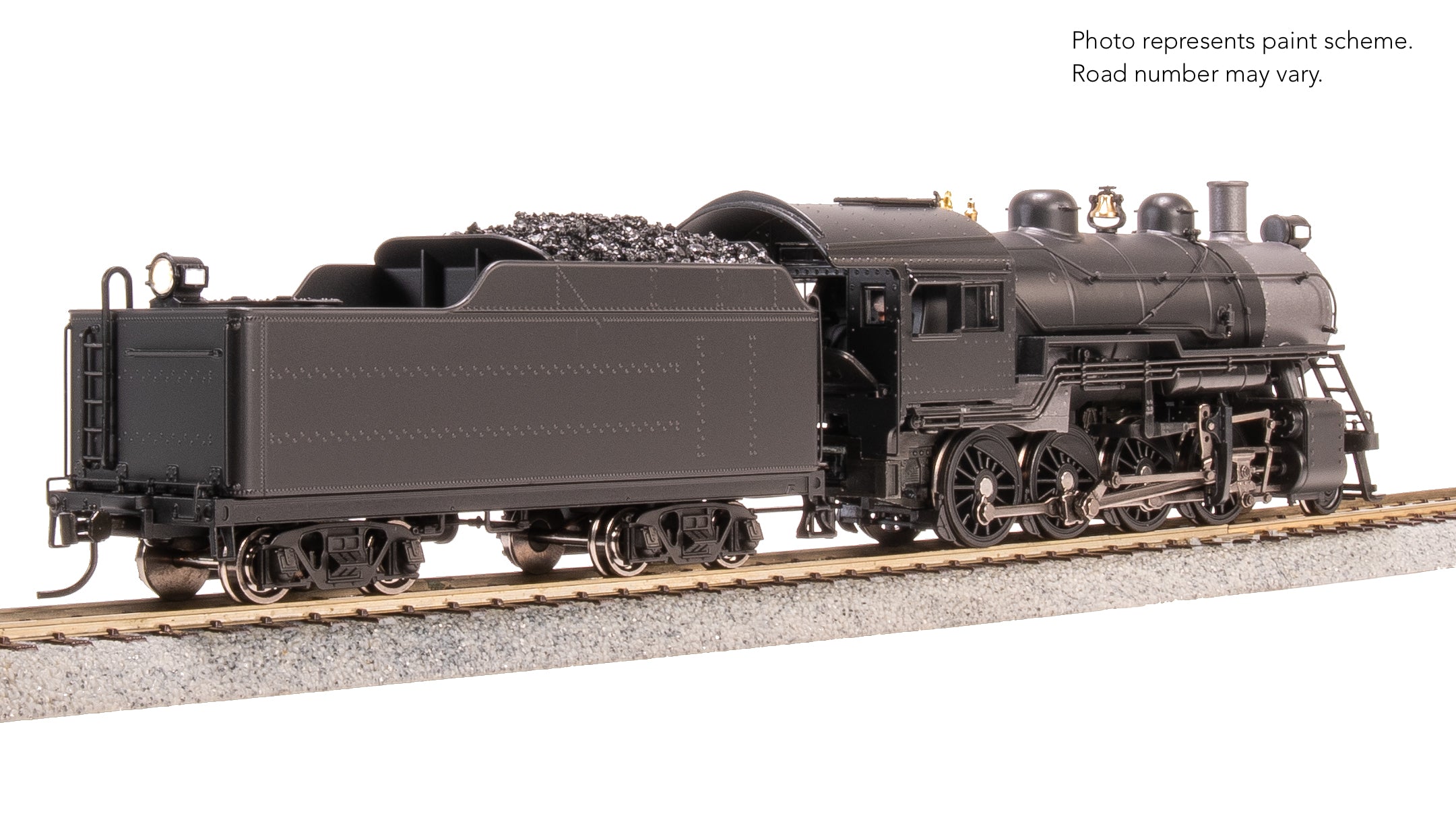 8757 2-8-0 Consolidation, Unlettered, No-Sound / DCC-Ready, HO