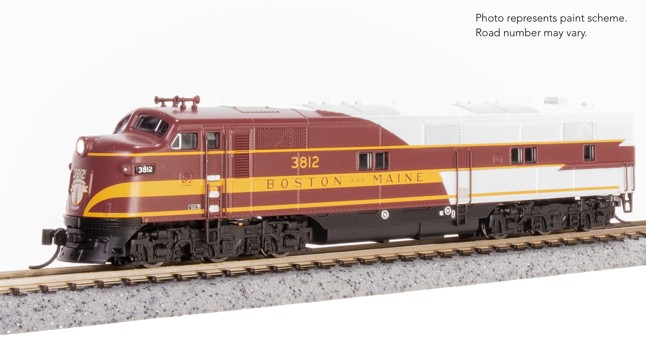 8764 EMD E7A, B&M 3815, As-Delivered, Paragon4 Sound/DC/DCC, N