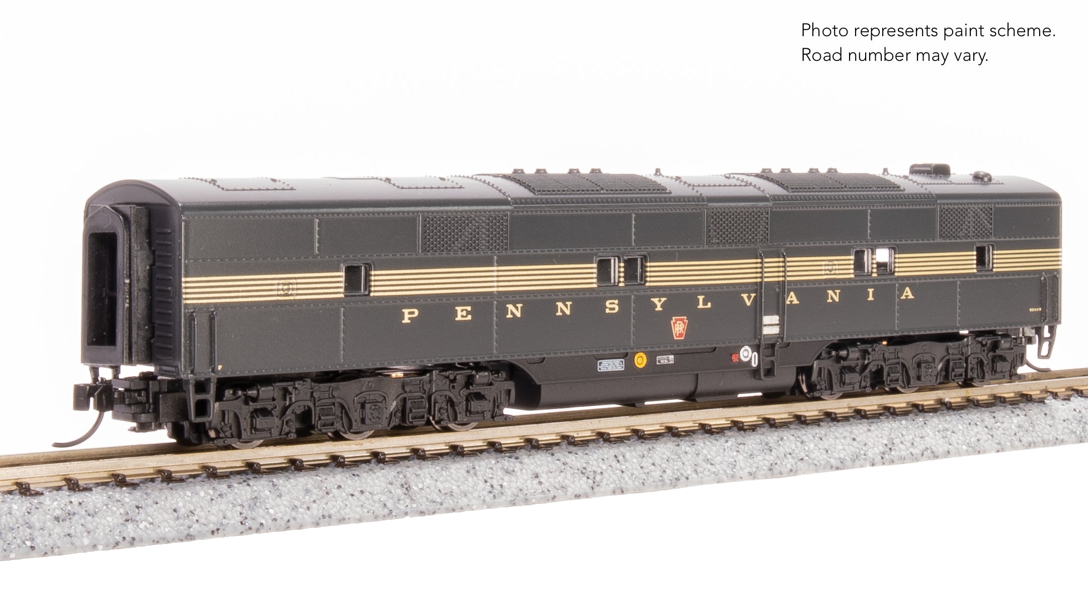 8772 EMD E7 A/B, PRR 5844A / 5844B, DGLE 5-stripe, A-unit Paragon4 Sou