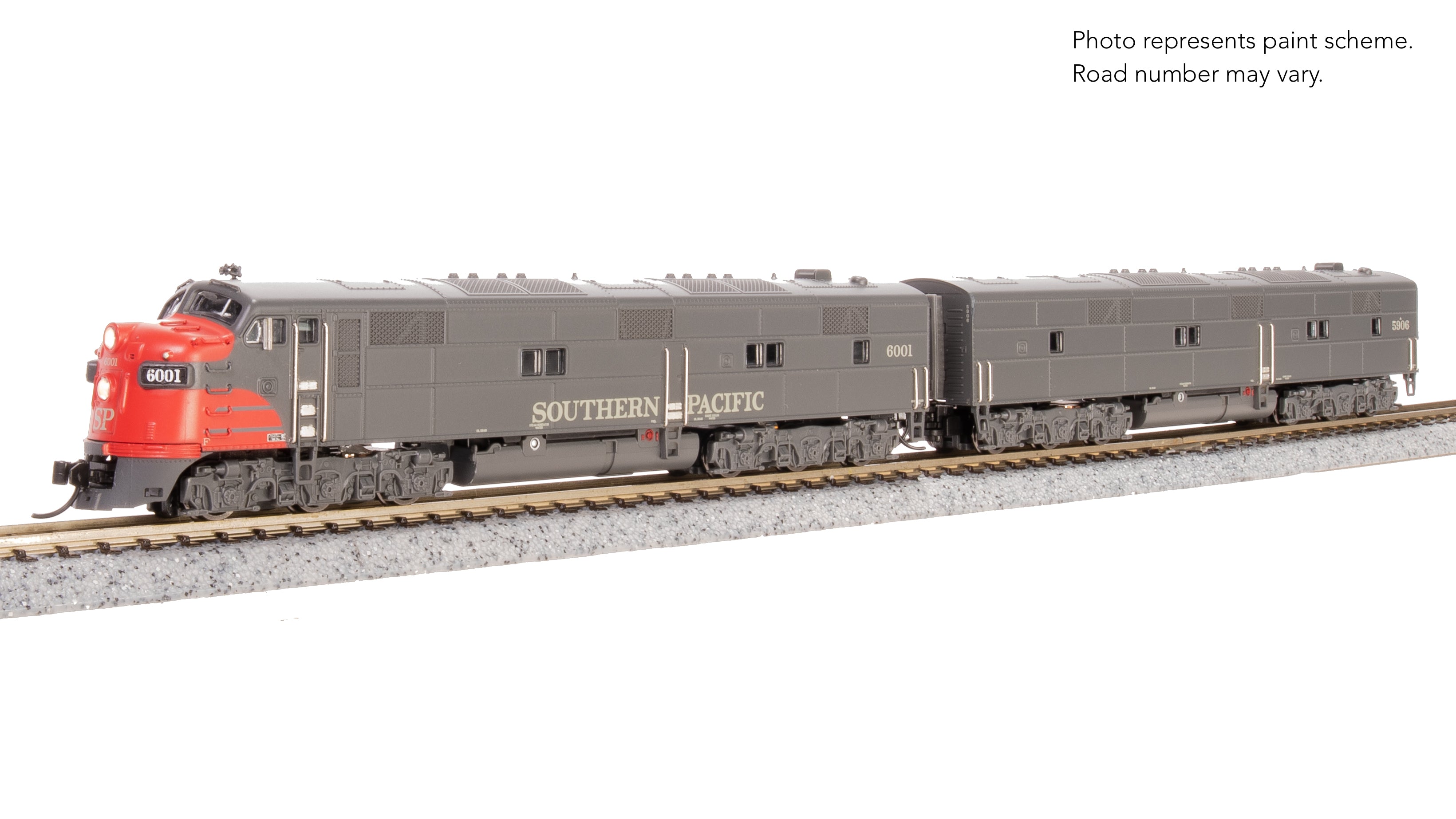 8775 EMD E7 A/B, SP 6001 / 5906, Bloody Nose, A-unit Paragon4 Sound/DC/DCC, Unpowered B-unit, N