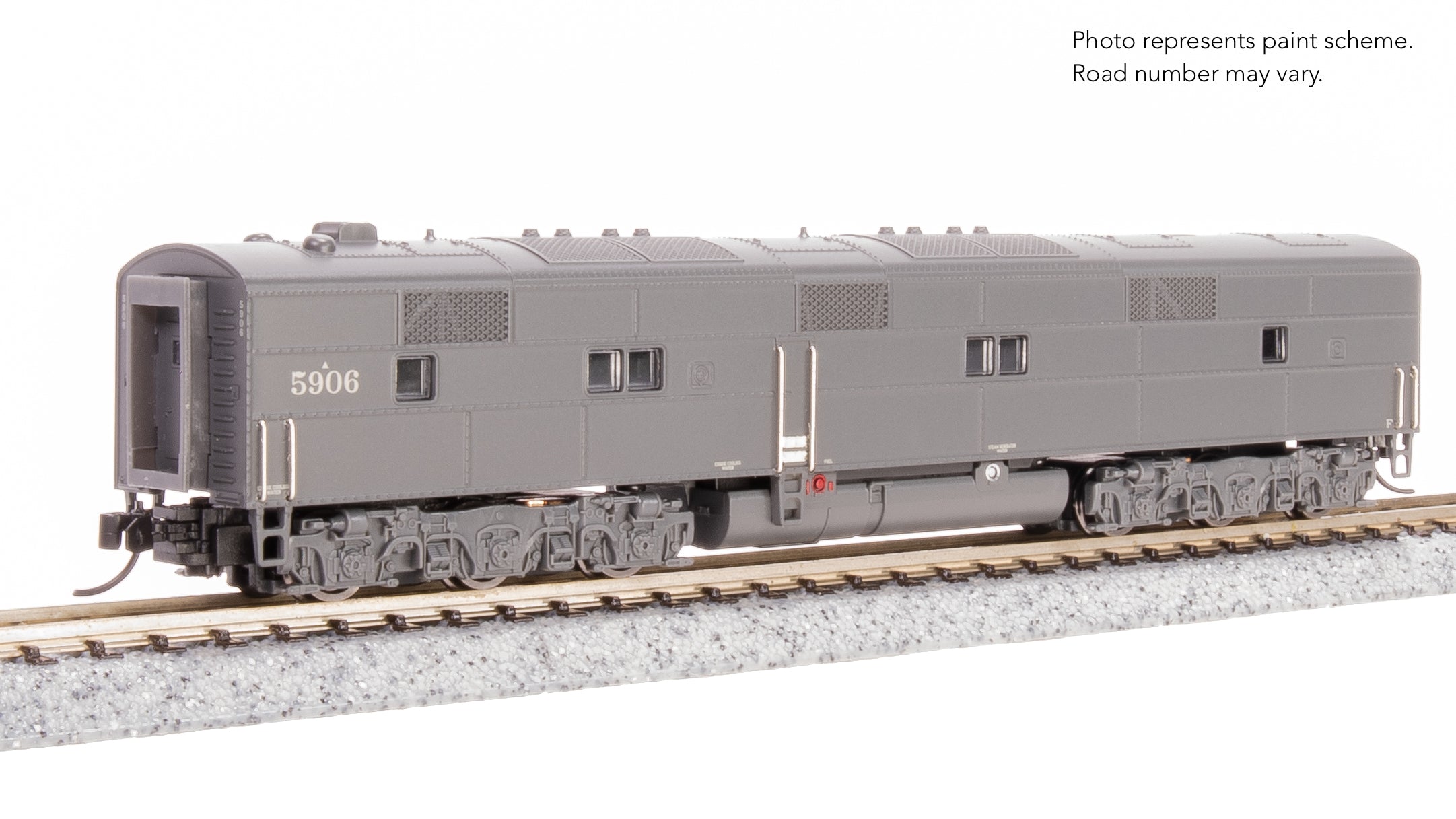 HOゲージ アメリカ型 ディーゼル機関車 EMD E7 A/B Daylight 8801 EMD E7B, SP 5917, Bloody Nose, No-Sound / DCC-Ready, N