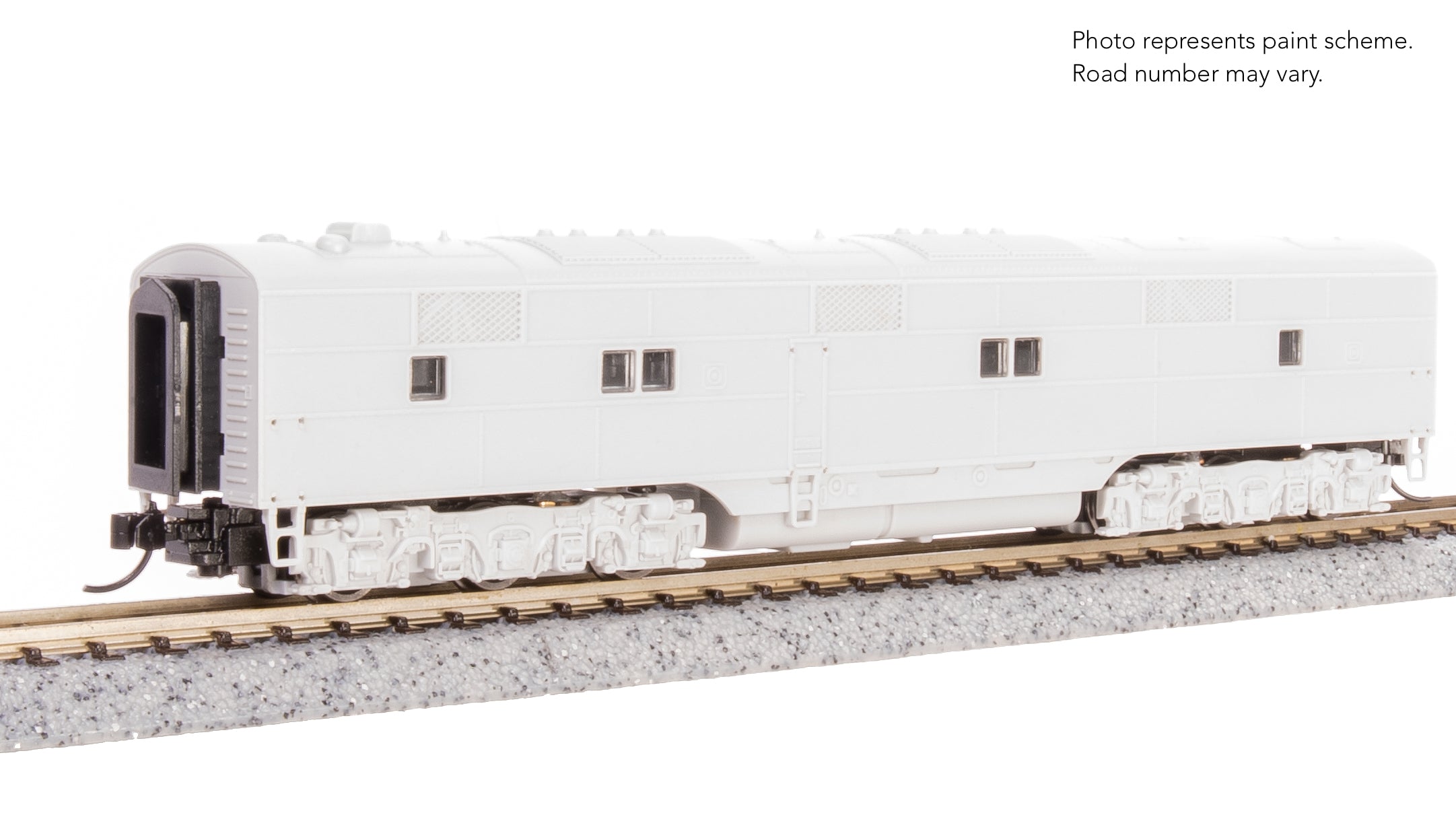 8803 EMD E7B, Unpainted, No-Sound / DCC-Ready, N