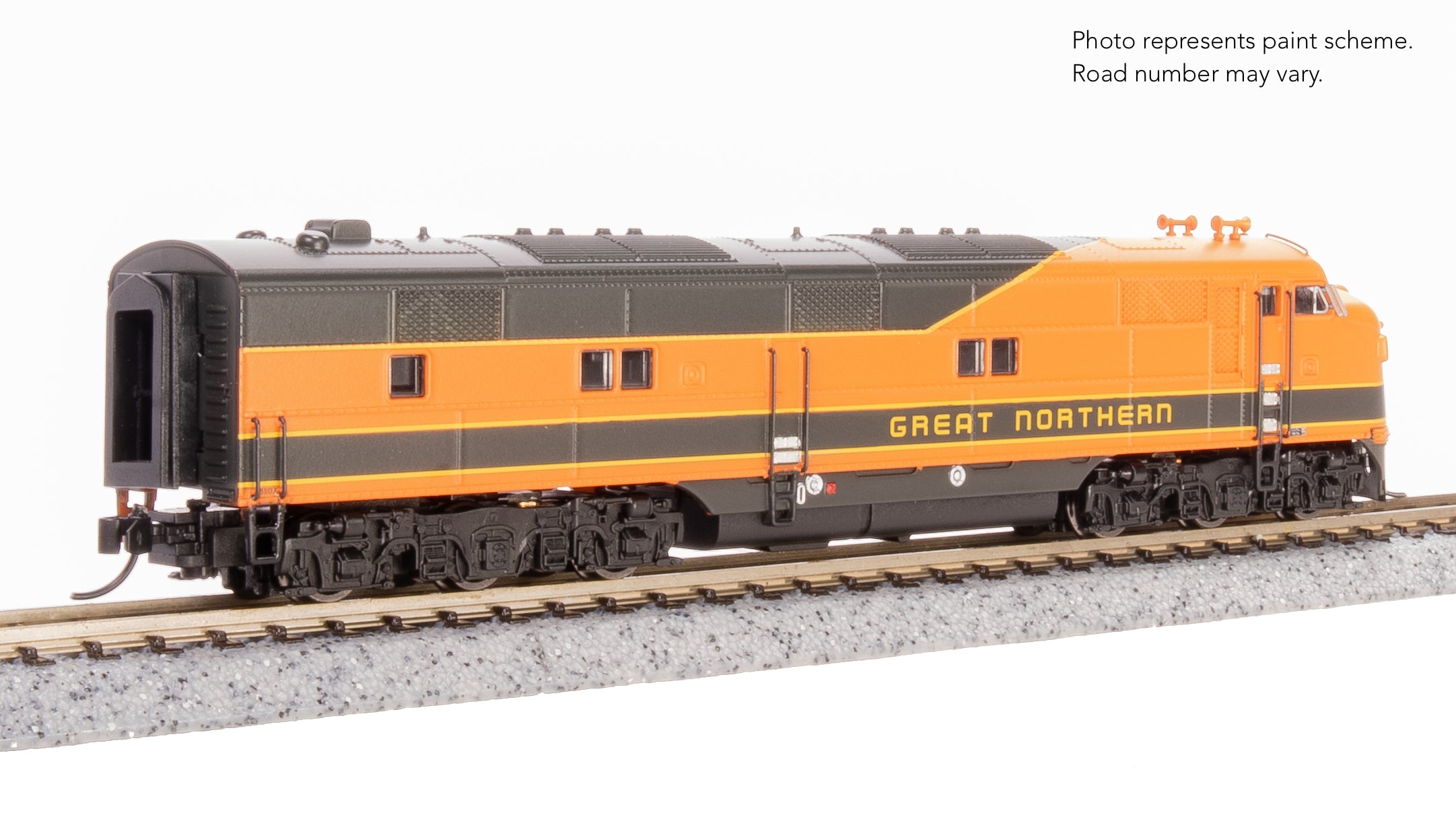 8781 EMD E7A, GN 512, Empire Builder, Paragon4 Sound/DC/DCC, N (Lowell Smith Exclusive)