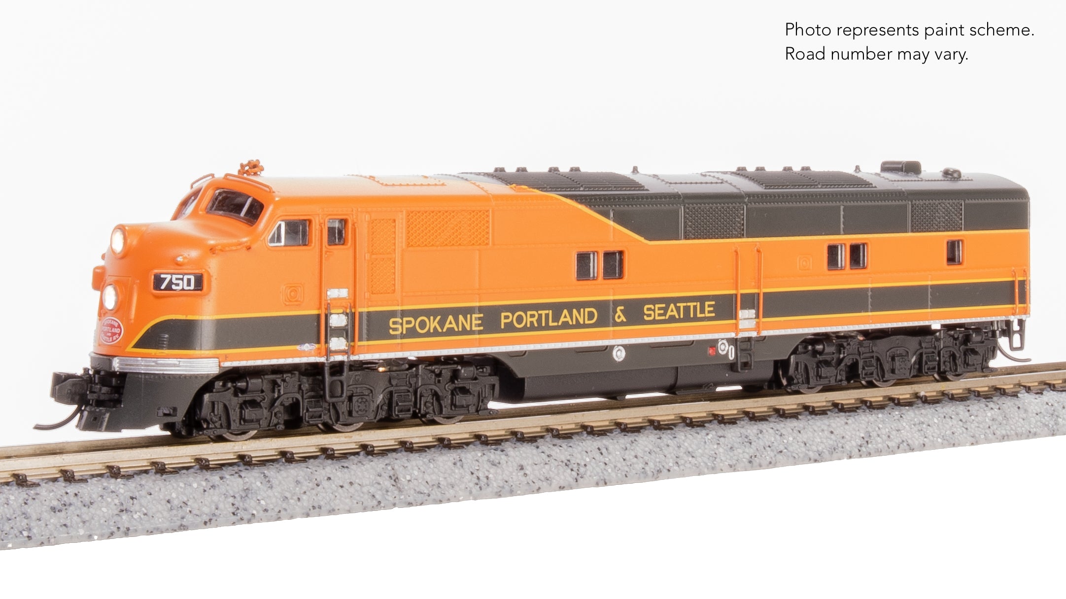 Treatment Asia ディノワークス ttt_msw ERL ポーカーズ 8808 EMD E7A, SP&S 750, Empire Builder, No-Sound / DCC-Ready, N (Lowel