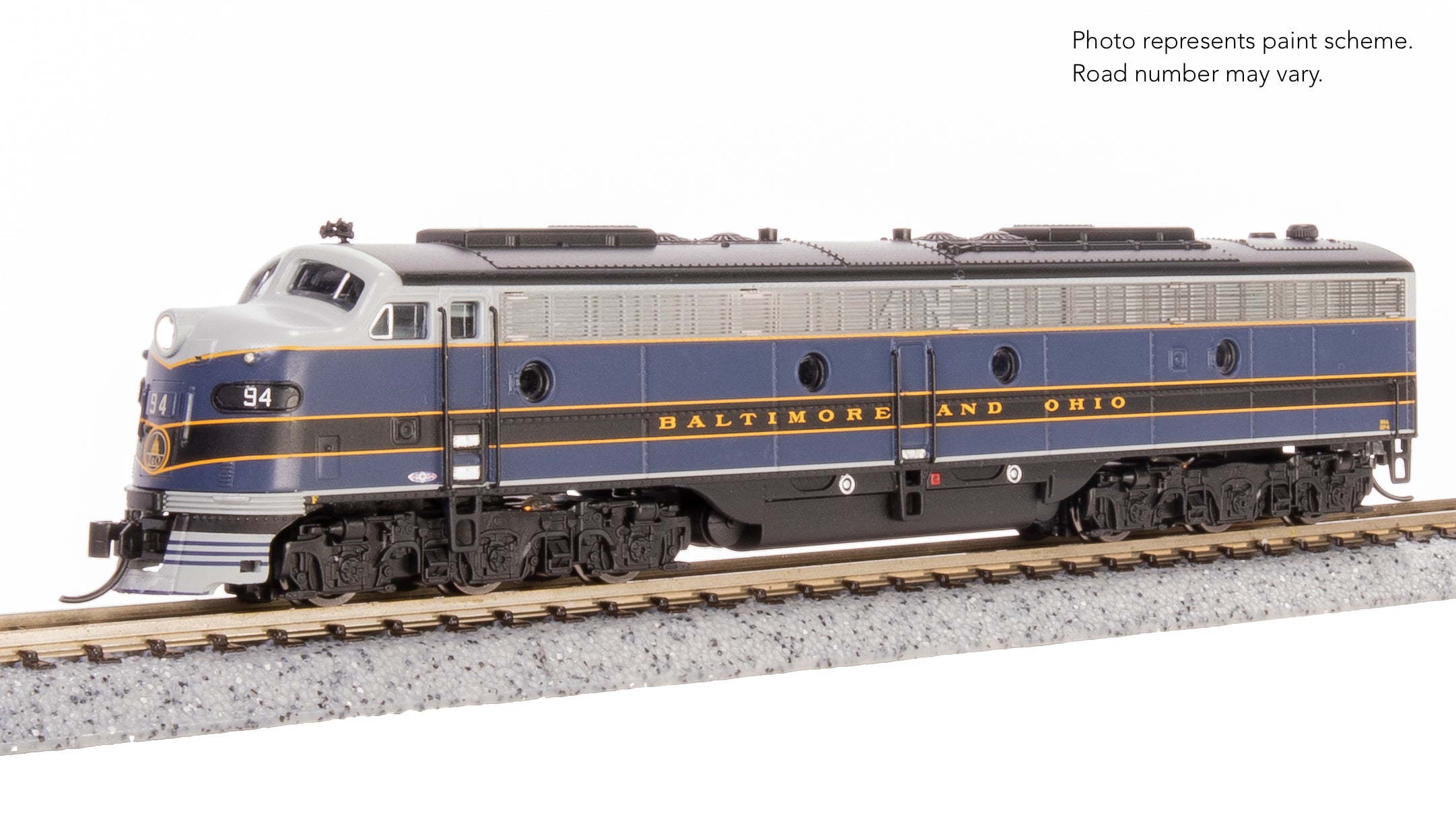 8814 EMD E8A, B&O 94A, As-Delivered, Paragon4 Sound/DC/DCC, N