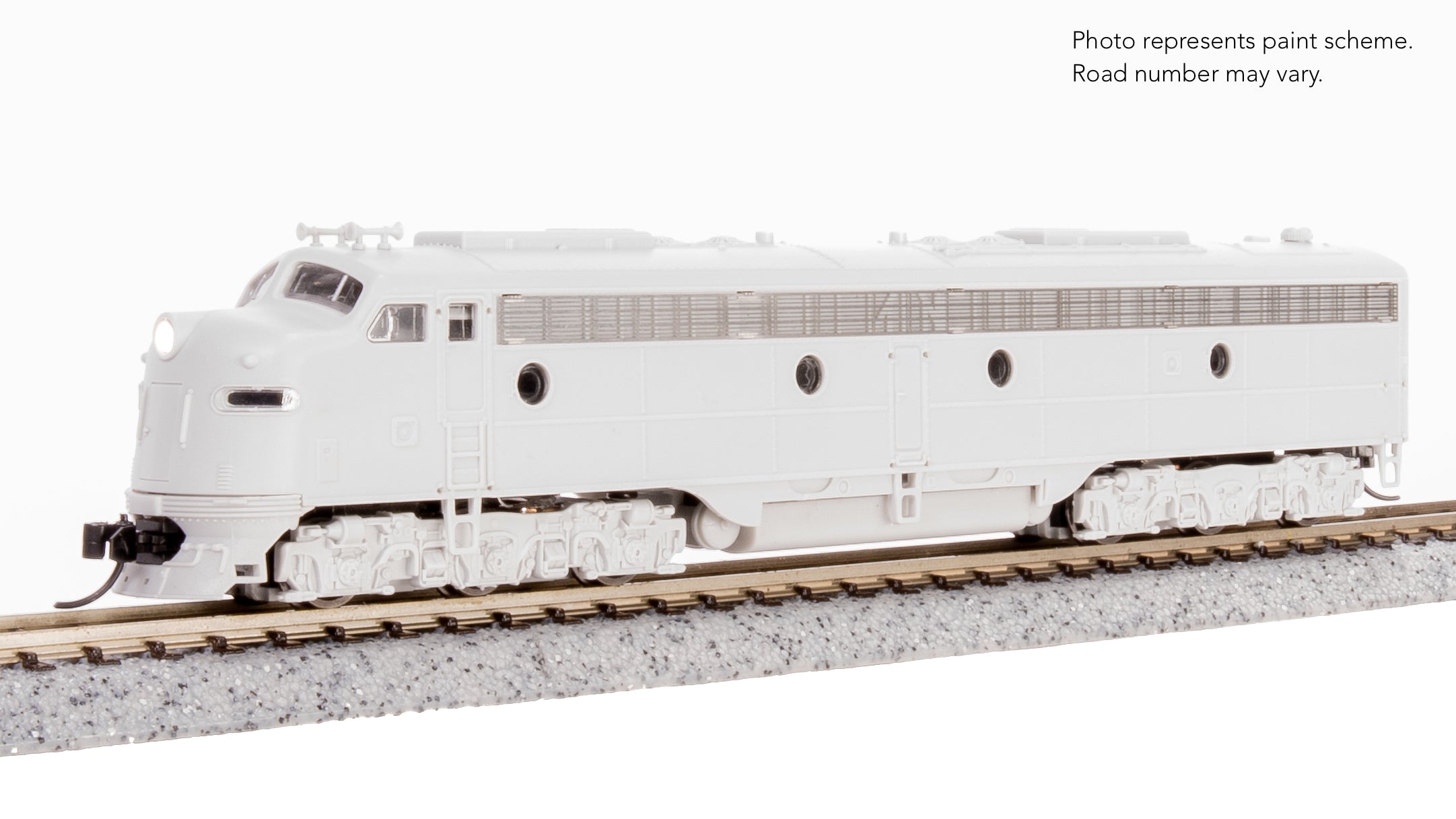 8829 EMD E8A, Unpainted, Paragon4 Sound/DC/DCC, N