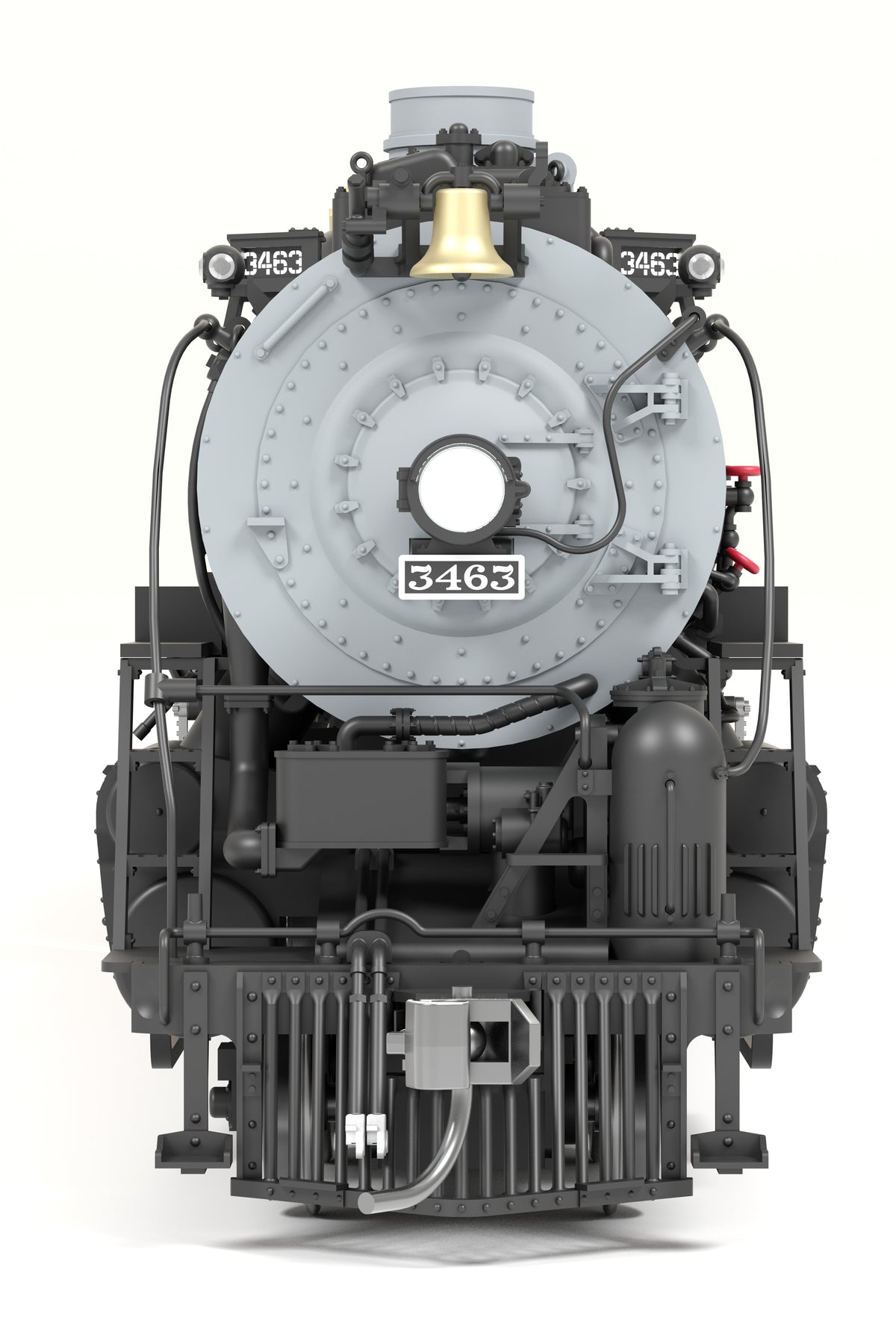8861 ATSF 3460 Class 4-6-4, #3465, As-Delivered, Paragon4 Sound/DC/DCC