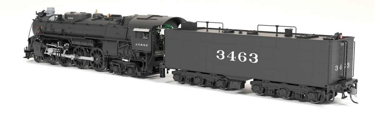 8860 ATSF 3460 Class 4-6-4, #3463, As-Delivered, Paragon4 Sound/DC/DCC