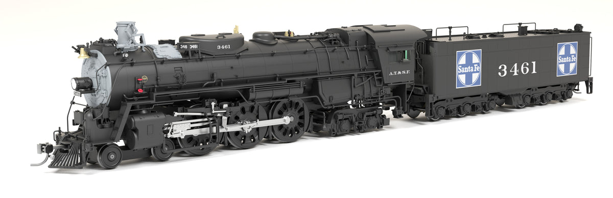 8872 ATSF 3460 Class 4-6-4, #3461, 1940-1942 Appearance, No-Sound / DC
