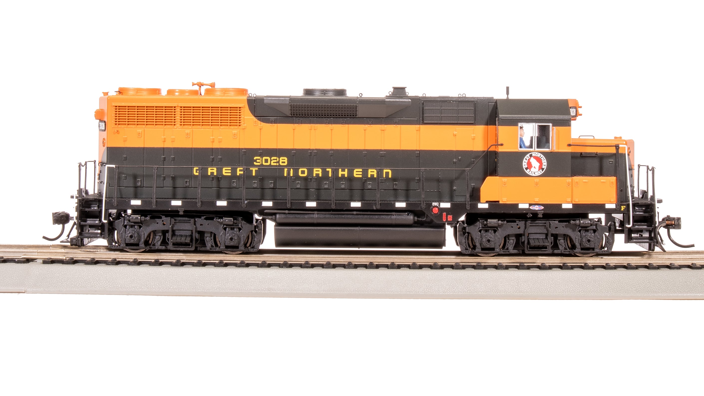 8895 EMD GP35, GN 3035, Simplified Empire Builder, Paragon4 Sound/DC/DCC, HO