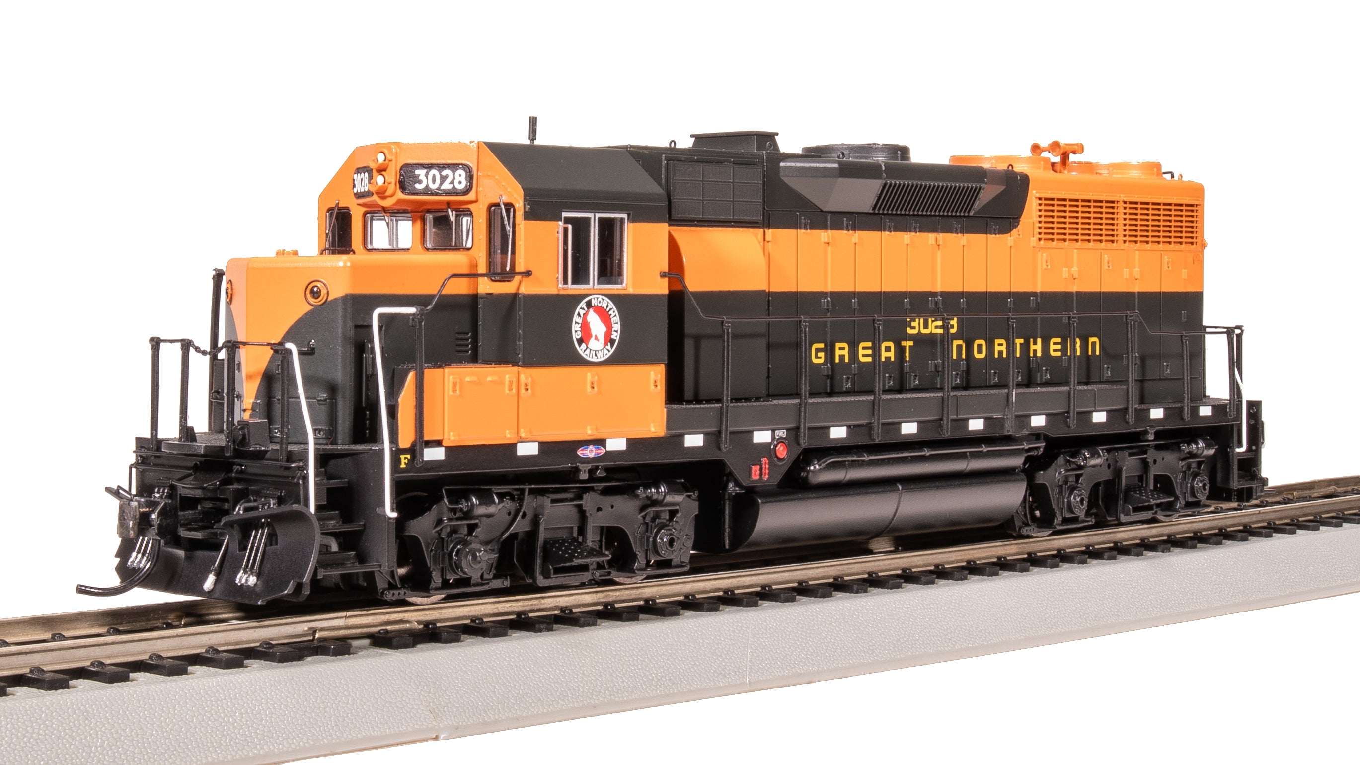 8895 EMD GP35, GN 3035, Simplified Empire Builder, Paragon4 Sound/DC/DCC, HO