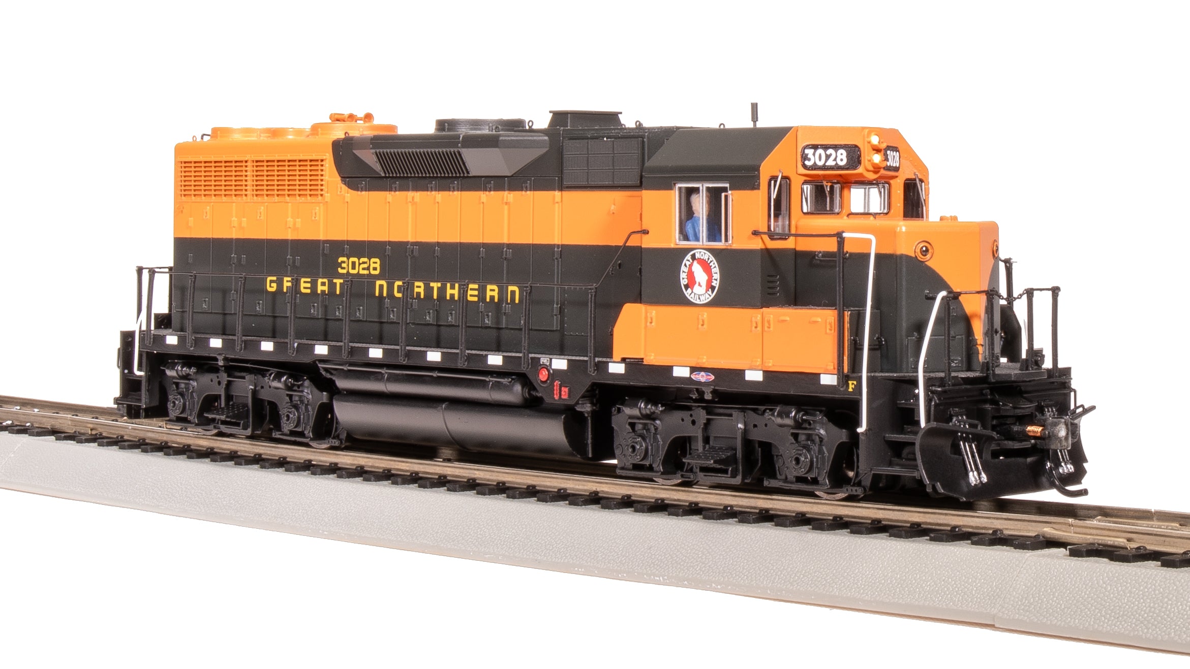 8895 EMD GP35, GN 3035, Simplified Empire Builder, Paragon4 Sound/DC/DCC, HO