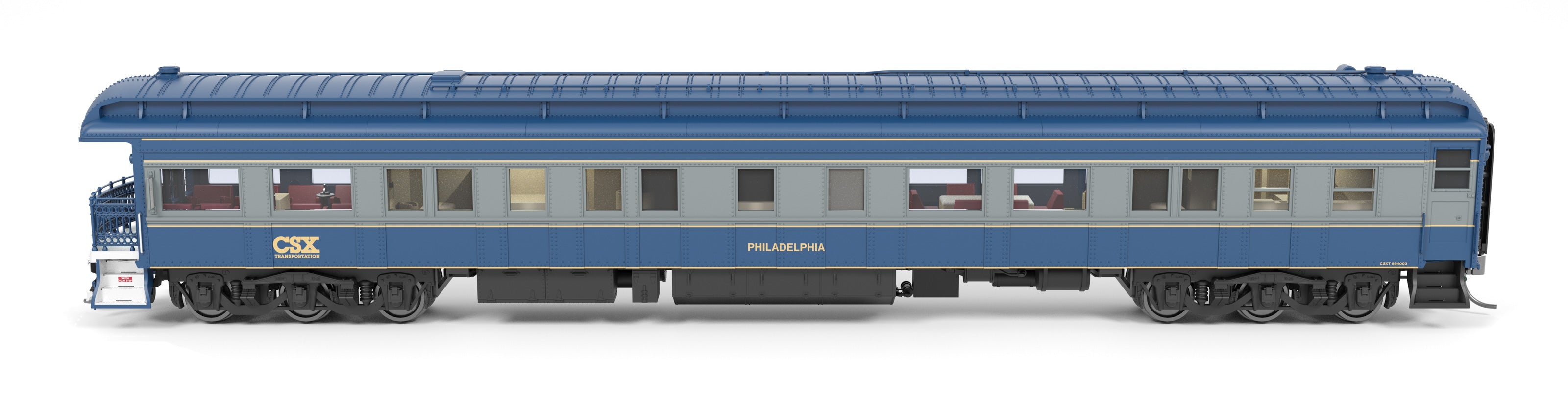 8953 CSX Business Car, "Philadelphia", HO Scale