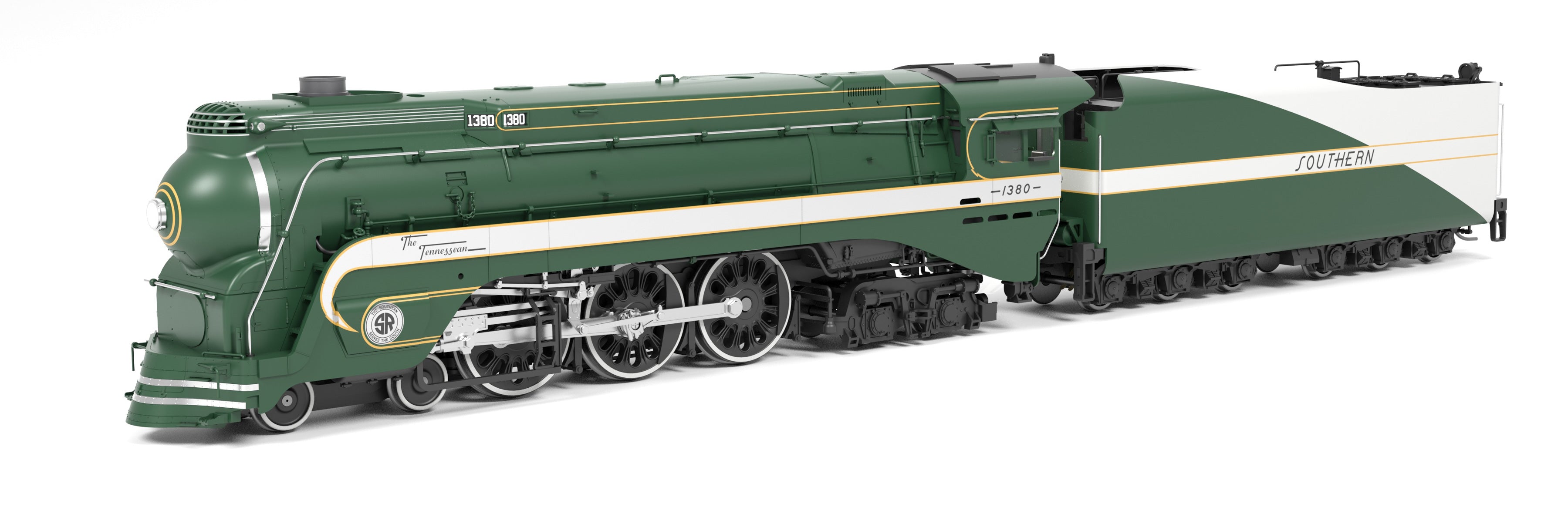 8978 Southern Railway #1380, "The Tennessean", Paragon4 Sound/DC/DCC, Smoke, HO (Trainworld Exclusive)