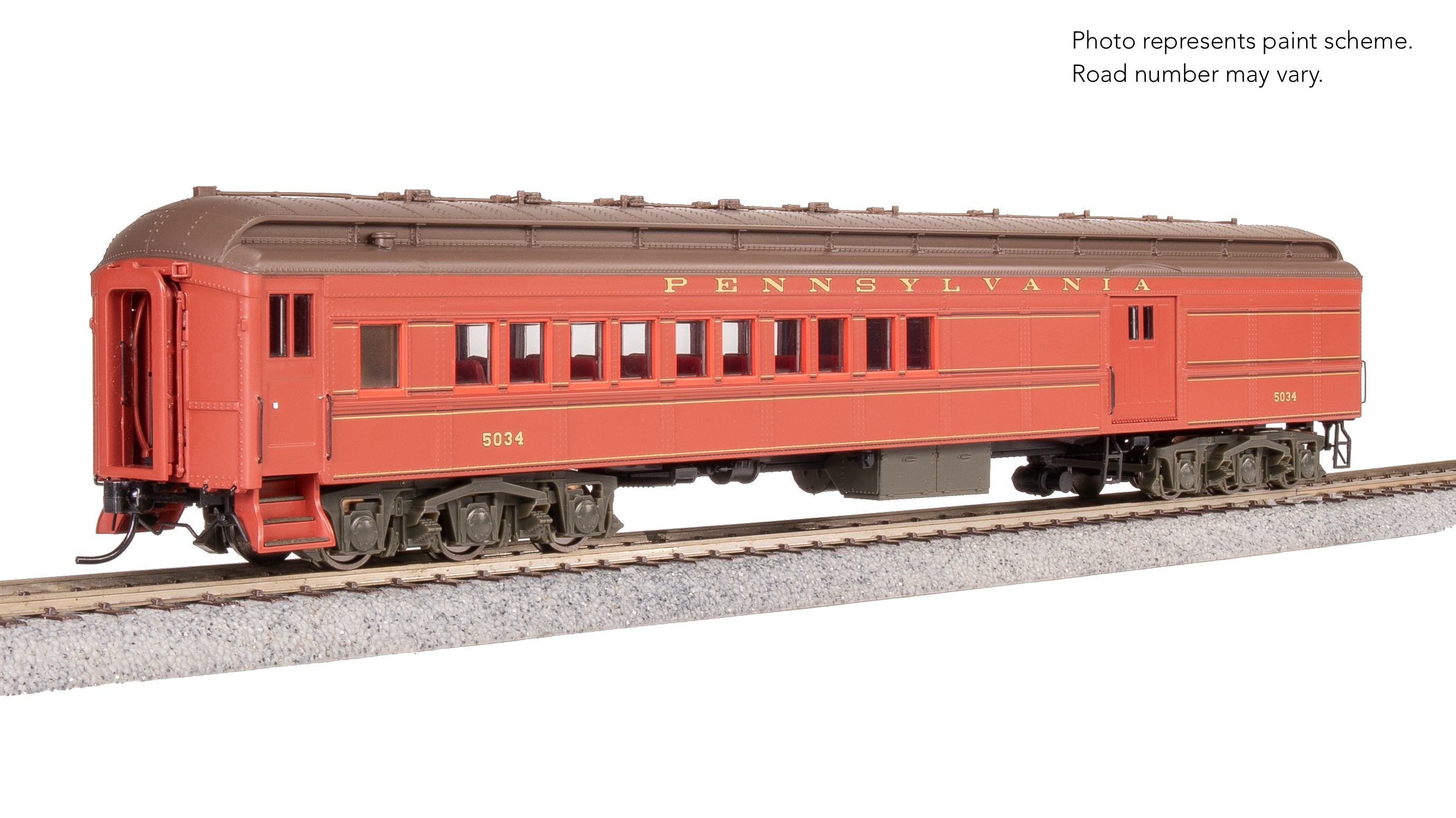 8981 PB70 Coach-Baggage Combine, PRR 5047, 1930's Paint, HO Scale