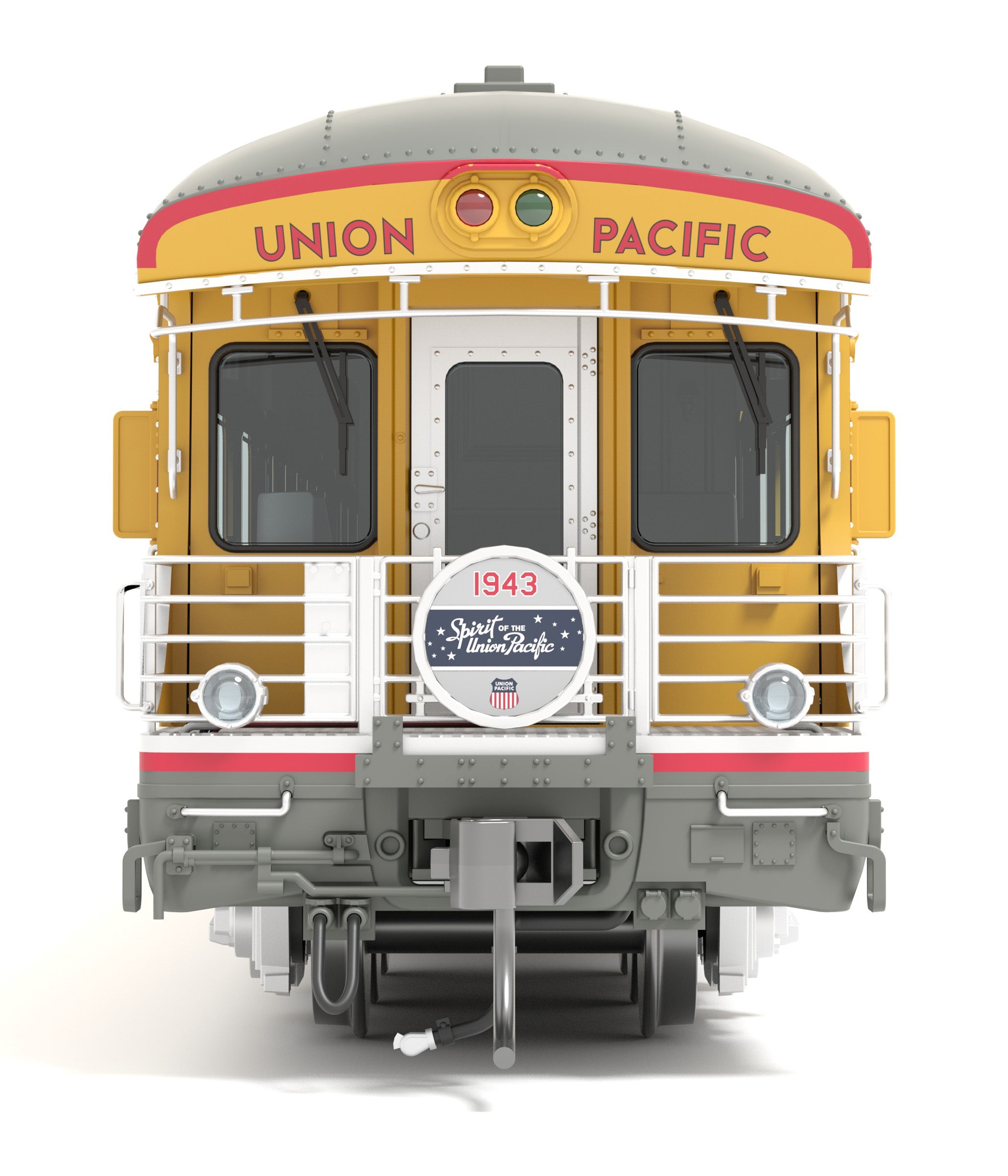 9015 Union Pacific Business Car, UP #119 "Kenefick", "Spirit of the Union Pacific" Drumhead, HO Scale