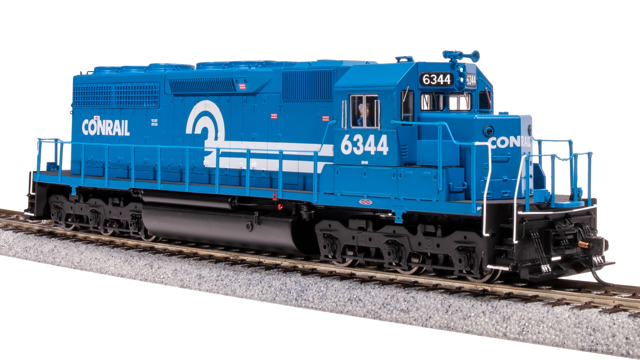7638 EMD SD40, CR 6344, Conrail Blue, Paragon4 Sound/DC/DCC, HO