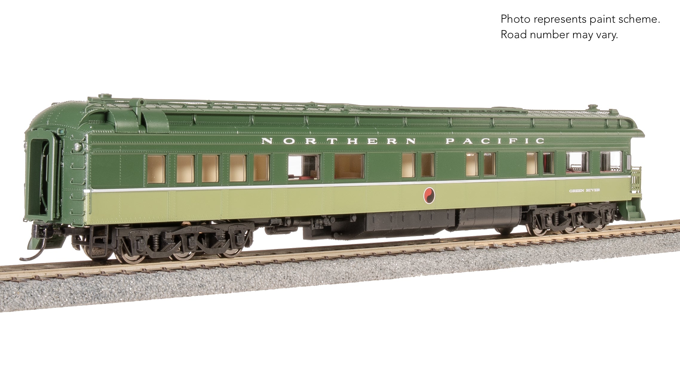 8955 Northern Pacific Business Car, "Green River", HO Scale
