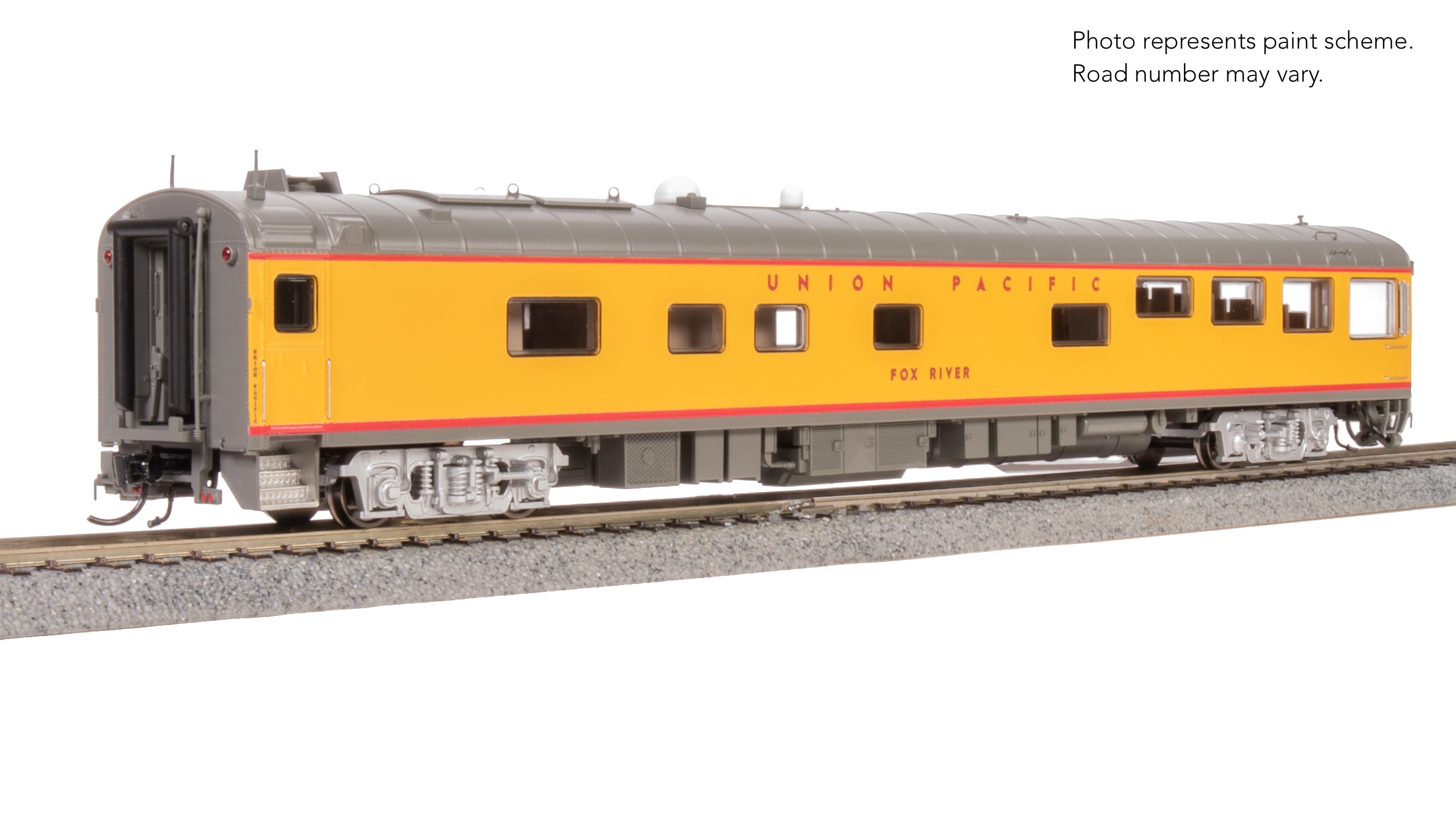 9105 Union Pacific Track Inspection Car, "Fox River", 1995 - 2006 Appearance, HO