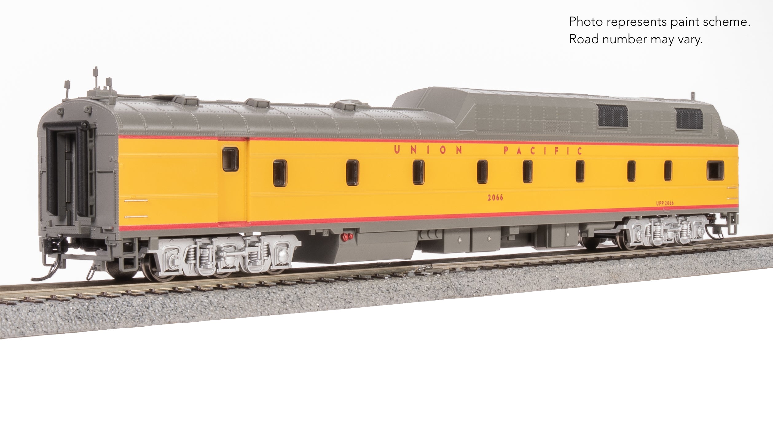 9123 Union Pacific Power Car #2066, with Roof Antenna, No-Sound, HO