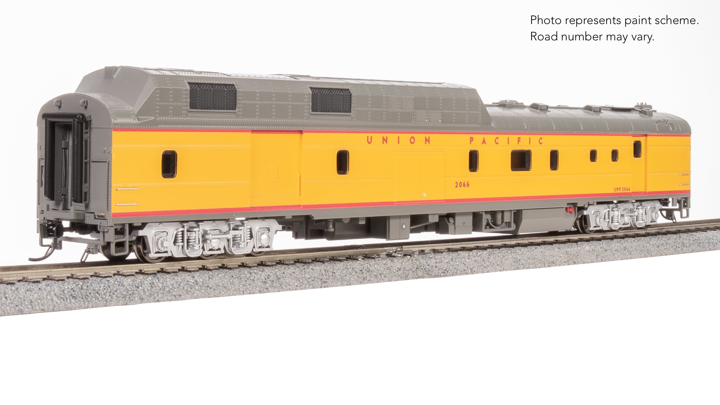 9125 Union Pacific Power Car #2066, without Roof Antenna, No-Sound, HO