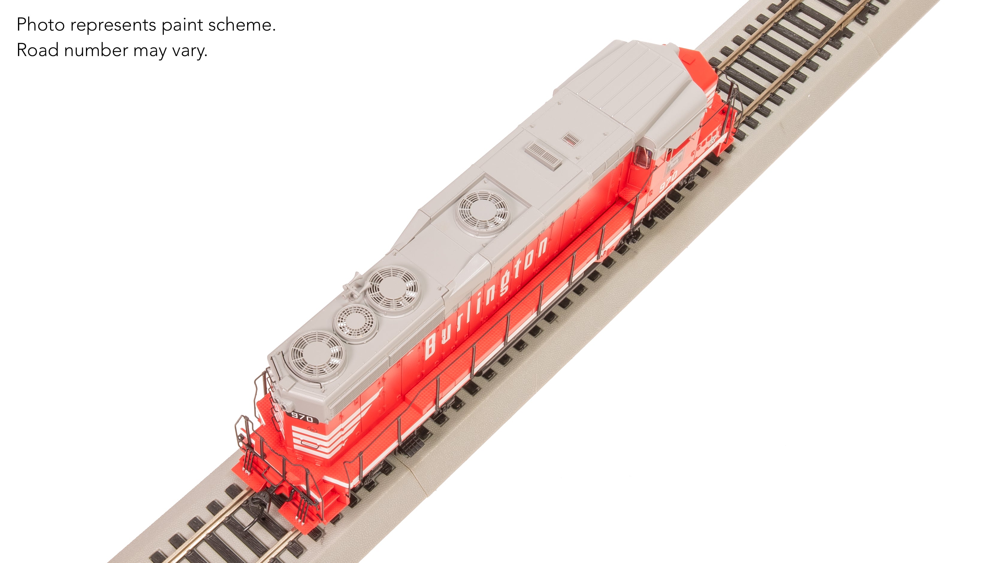 9132 EMD GP30, CBQ 970, Chinese Red, Paragon4 Sound/DC/DCC, HO