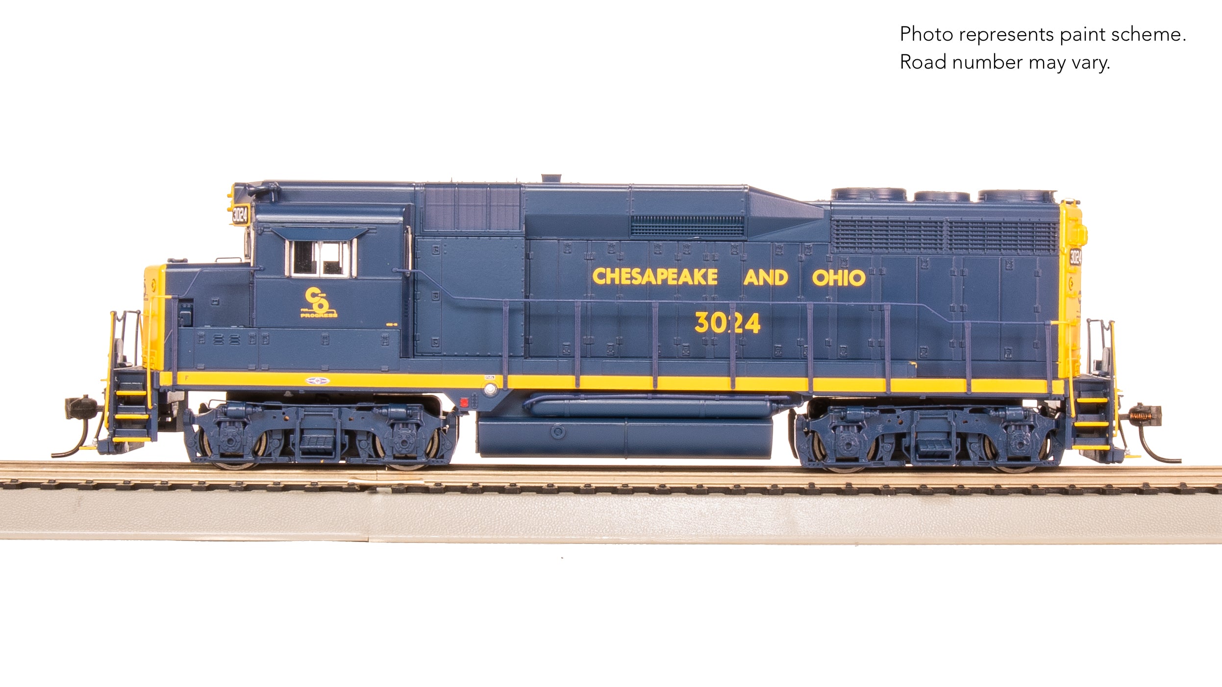 9136 EMD GP30, C&O 3034, As-Delivered, Paragon4 Sound/DC/DCC, HO