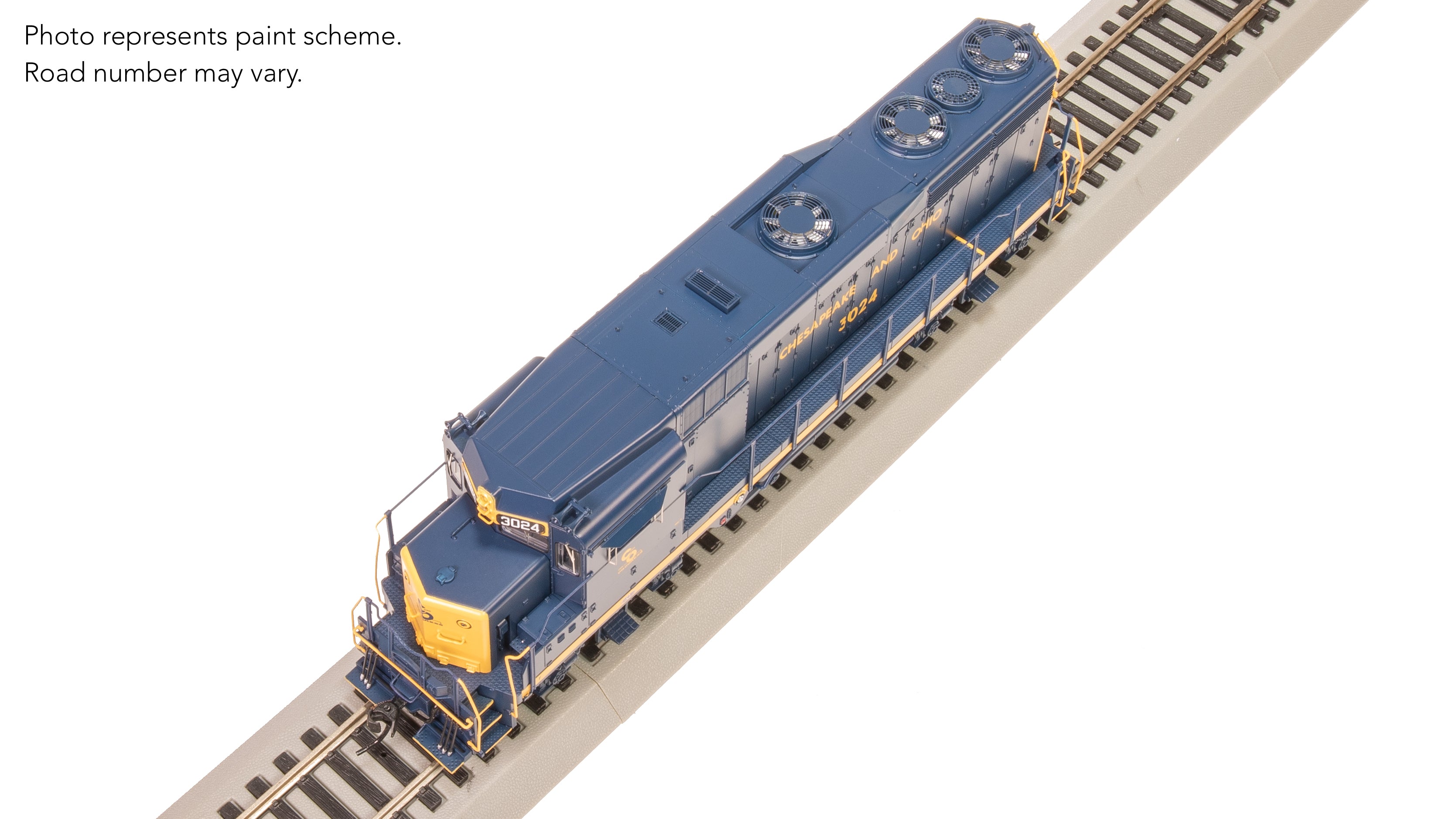 9136 EMD GP30, C&O 3034, As-Delivered, Paragon4 Sound/DC/DCC, HO